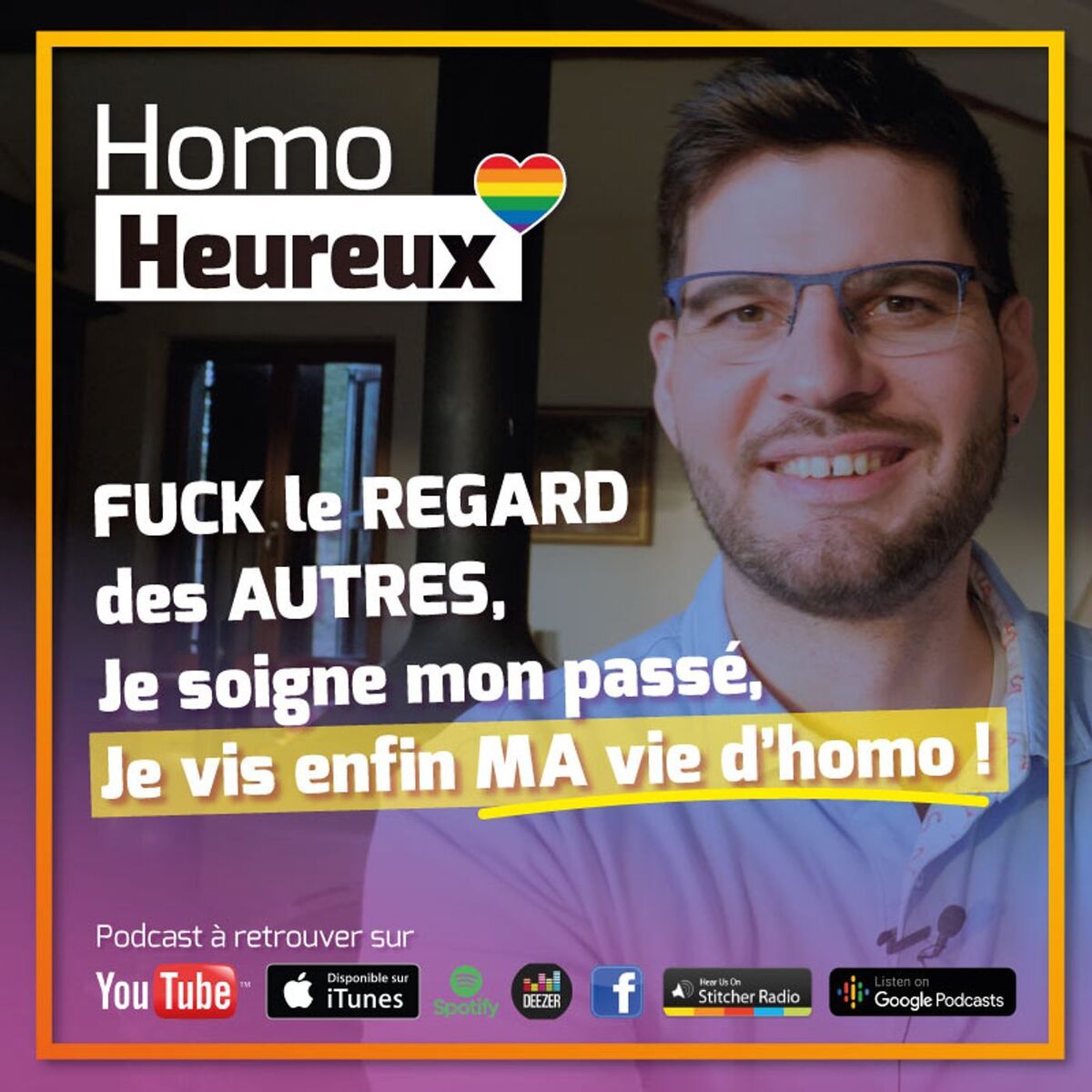 Show cover of Homo Heureux - Podcast Français LGBT