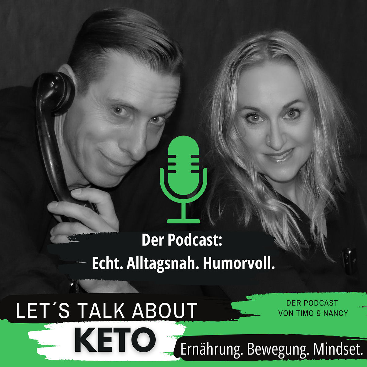 Show cover of Let’s Talk About Keto – Ernährung. Bewegung. Mindset. Mit Timo und Nancy