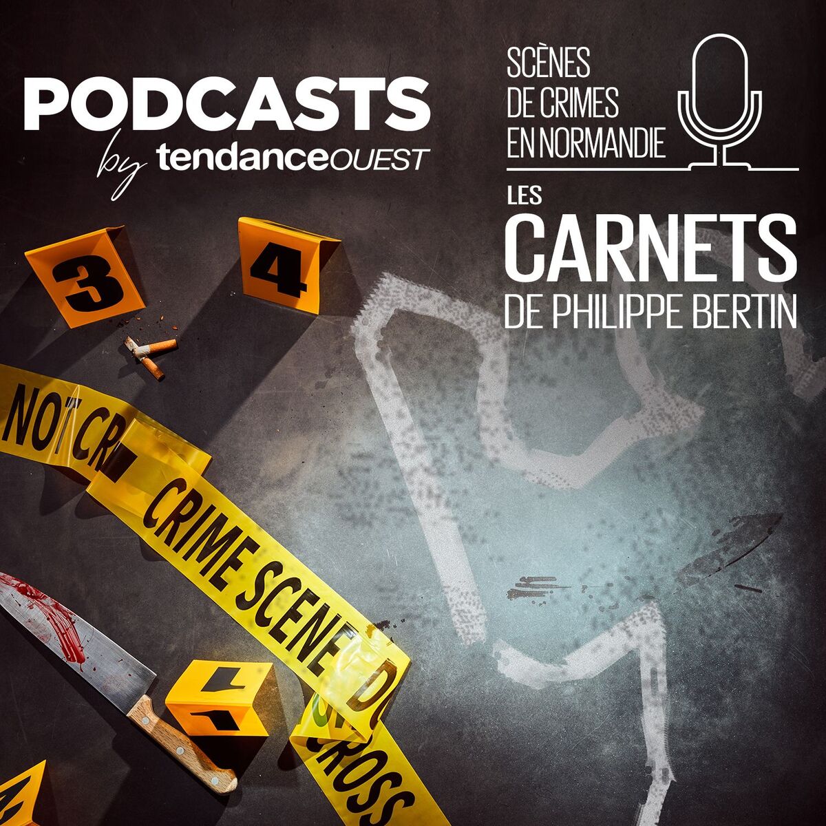 Show cover of Scènes de crimes en Normandie