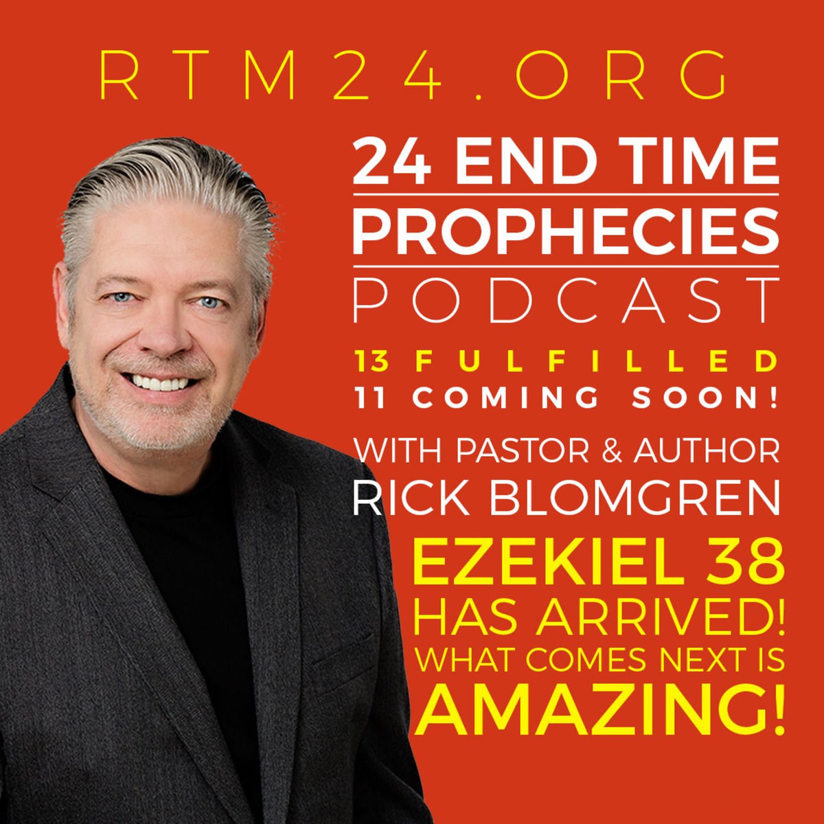 Show cover of 24 END TIME PROPHECIES with Pastor Rick Blomgren
