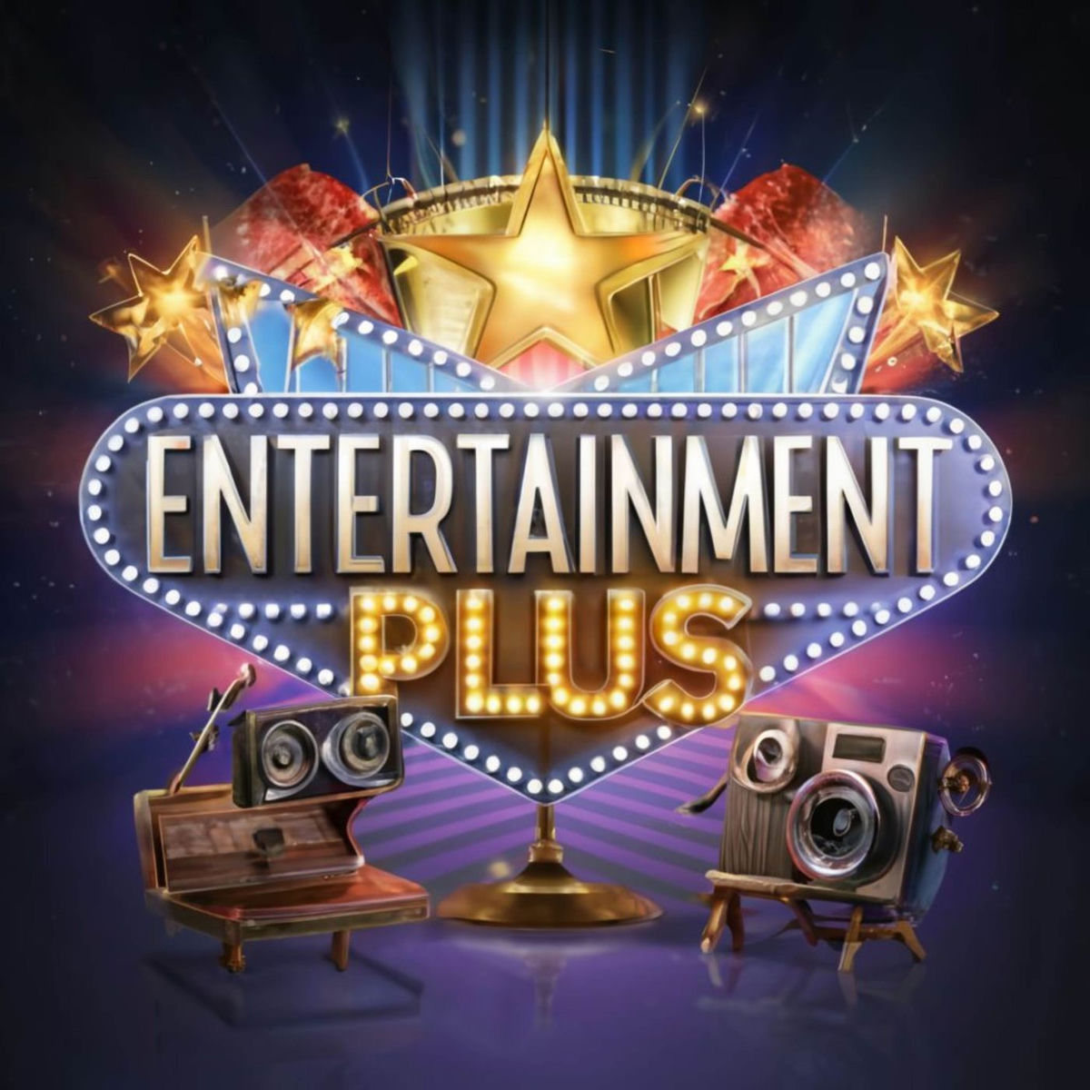 Show cover of Entertainment Plus : Movies, Music, TV and Celebrity News. Short Shows, Big Fun!