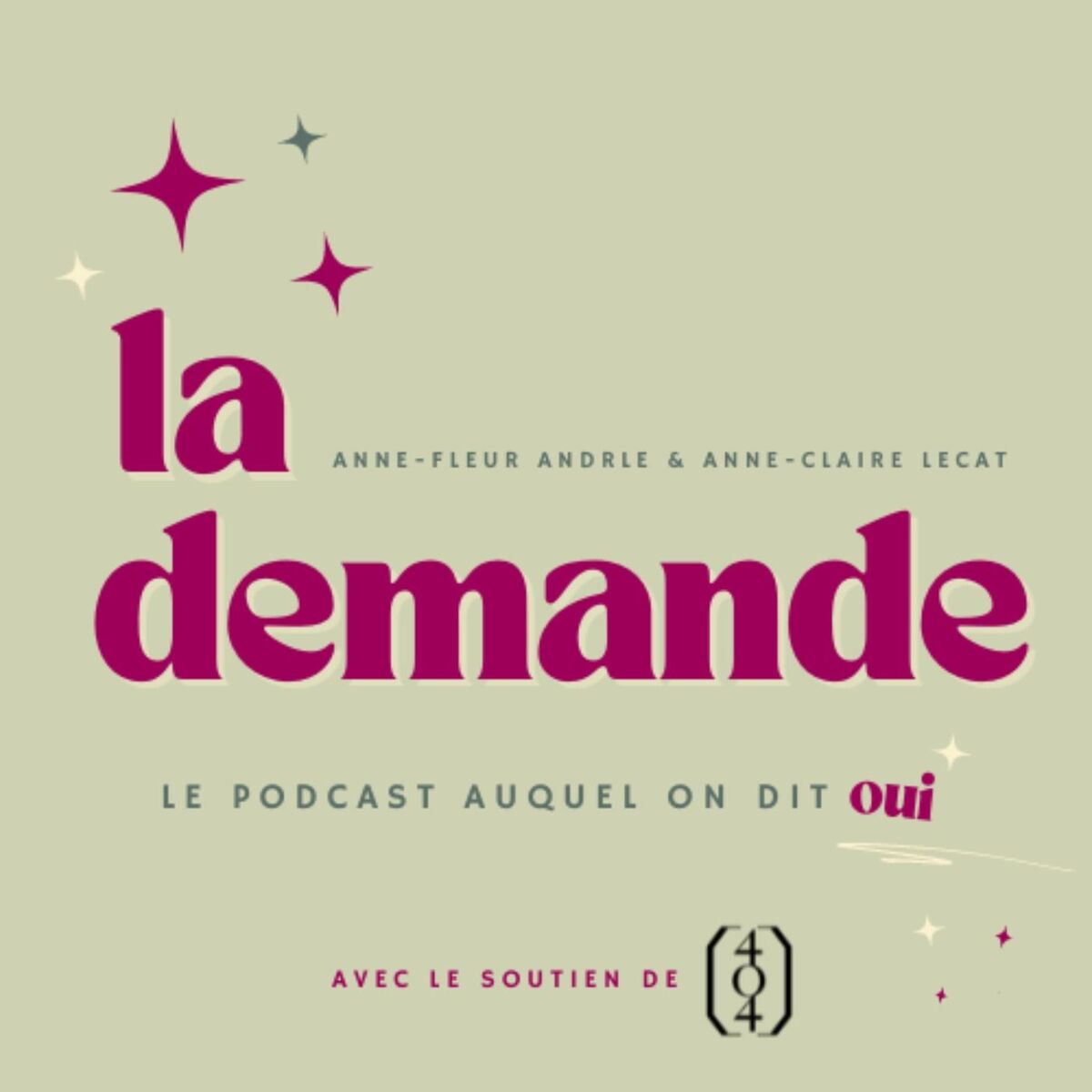 Show cover of La demande : le podcast qui dépoussière les demandes en mariage