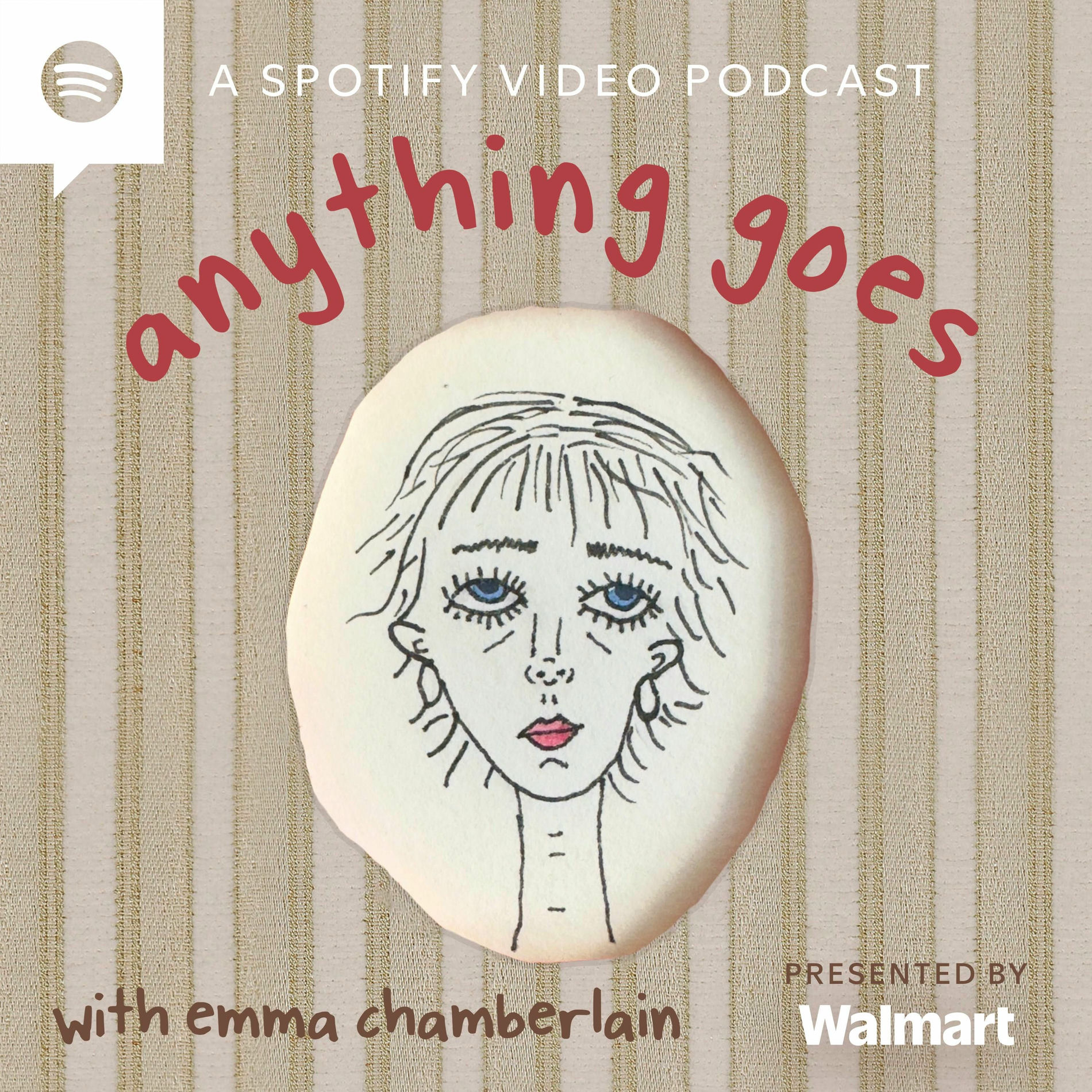 Show cover of anything goes with emma chamberlain