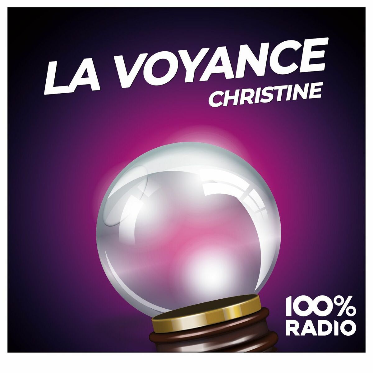 Show cover of La voyance en direct sur 100%