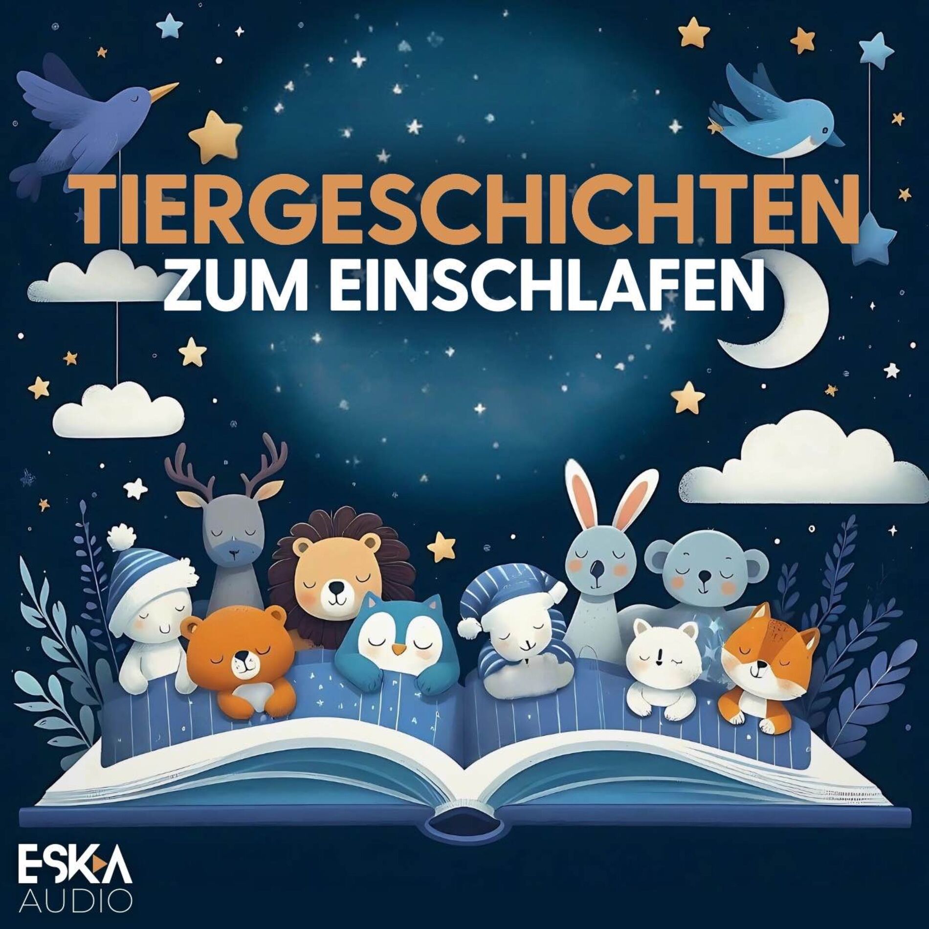 Show cover of Tiergeschichten zum Einschlafen