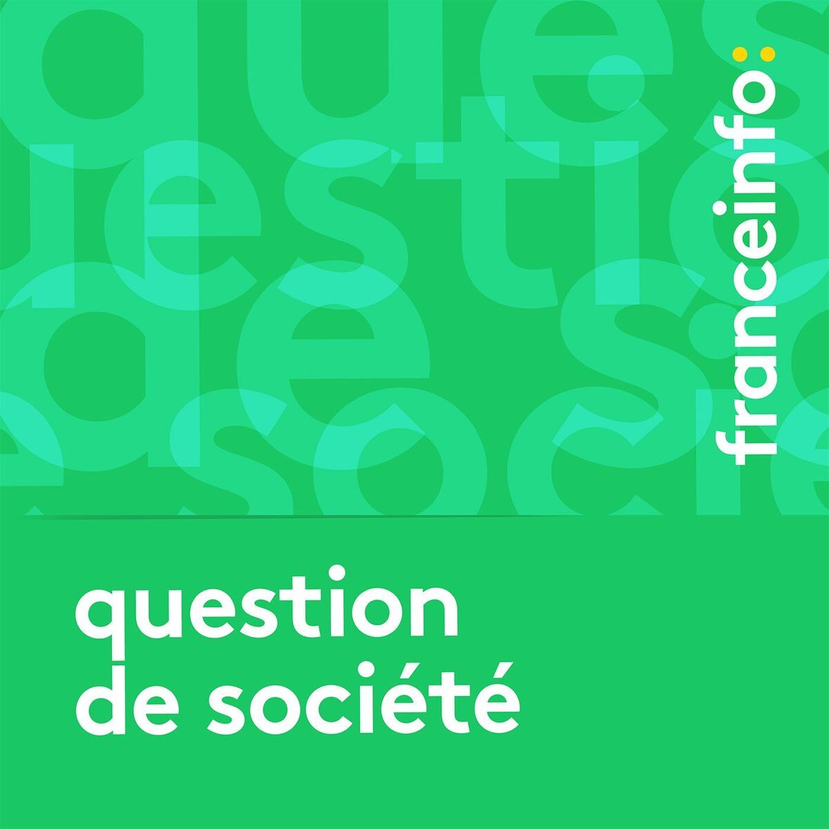 Show cover of Question de société