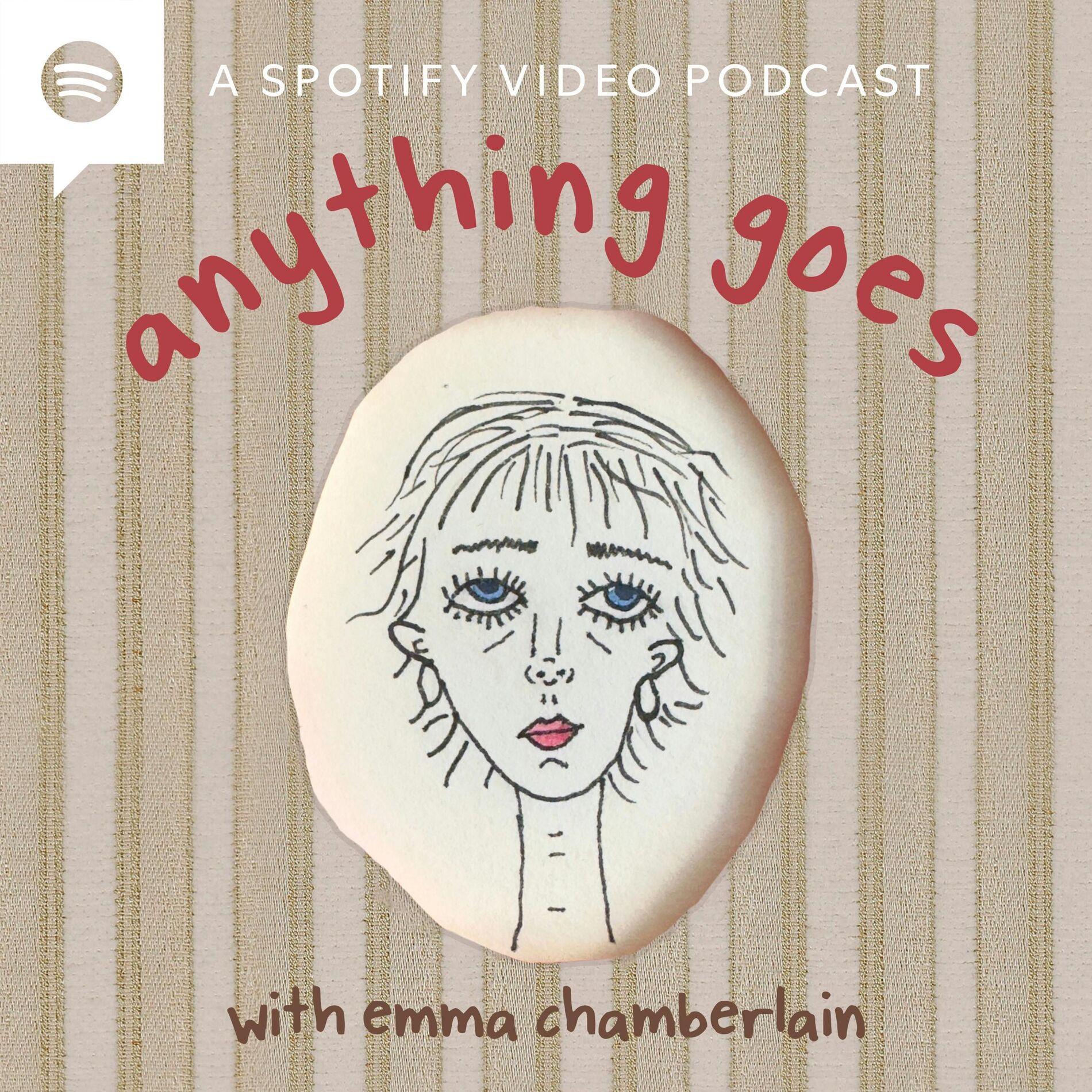 Show cover of anything goes with emma chamberlain