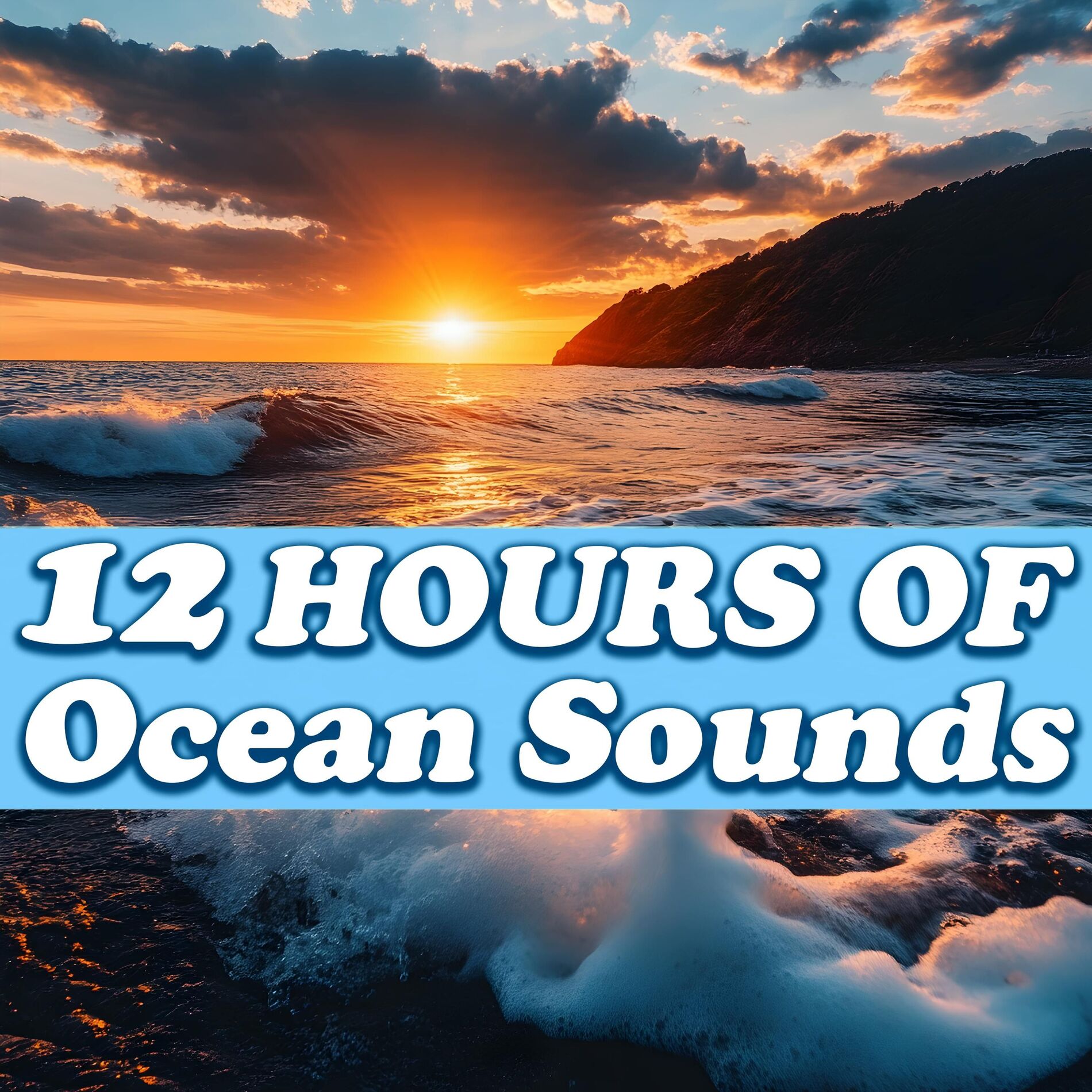 Show cover of Ocean Sounds - 12 Hours