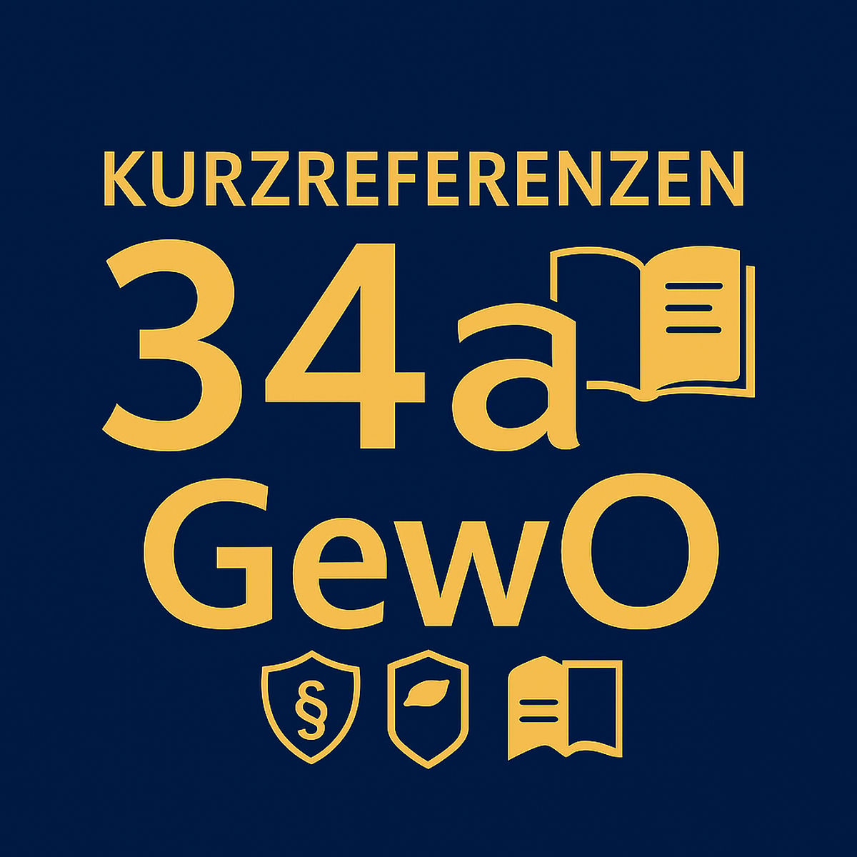 Show cover of §34a GewO Power-Lernhilfe – Sicher durch die Sachkundeprüfung