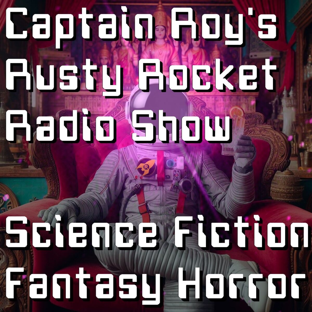 Show cover of Captain Roy's Rusty Rocket Radio Show: THE UK Geek Science Fiction, Fantasy, Horror, Doctor Who, Etc. Podcast