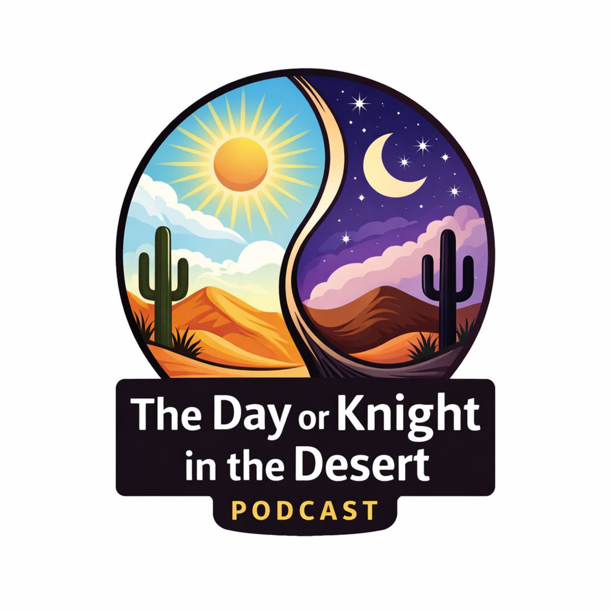 Show cover of The Day or Knight in the Desert podcast