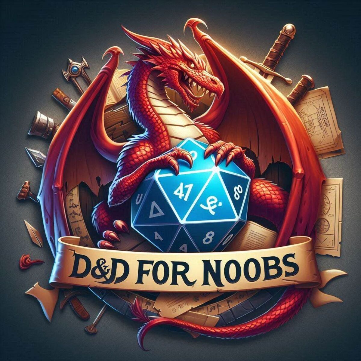 Show cover of DnD 4 Noobs