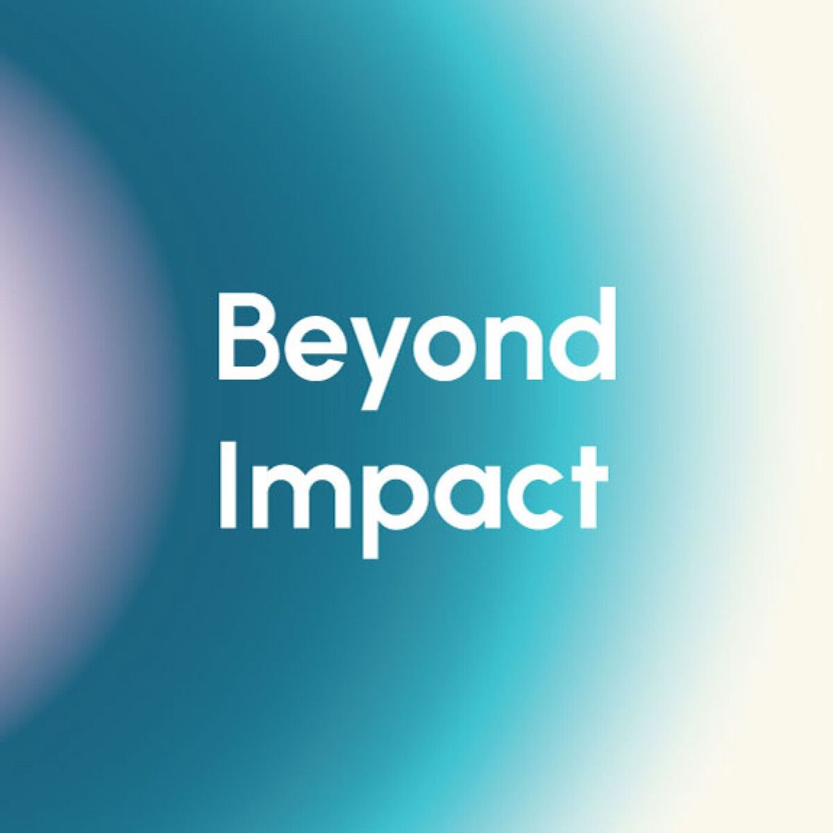 Show cover of Beyond Impact