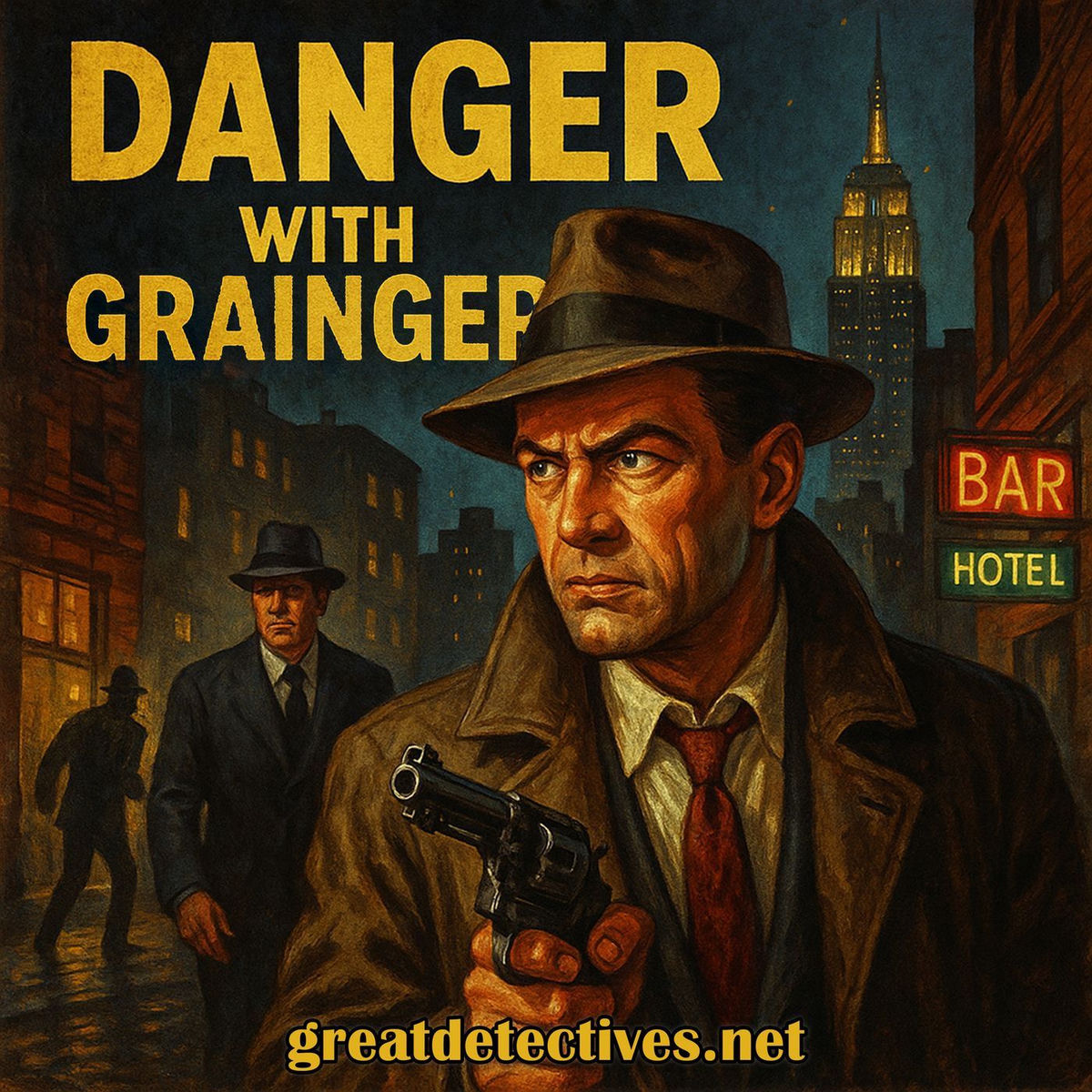 Show cover of Danger with Grainger|Great Detectives of Old Time Radio Mystery Dramas