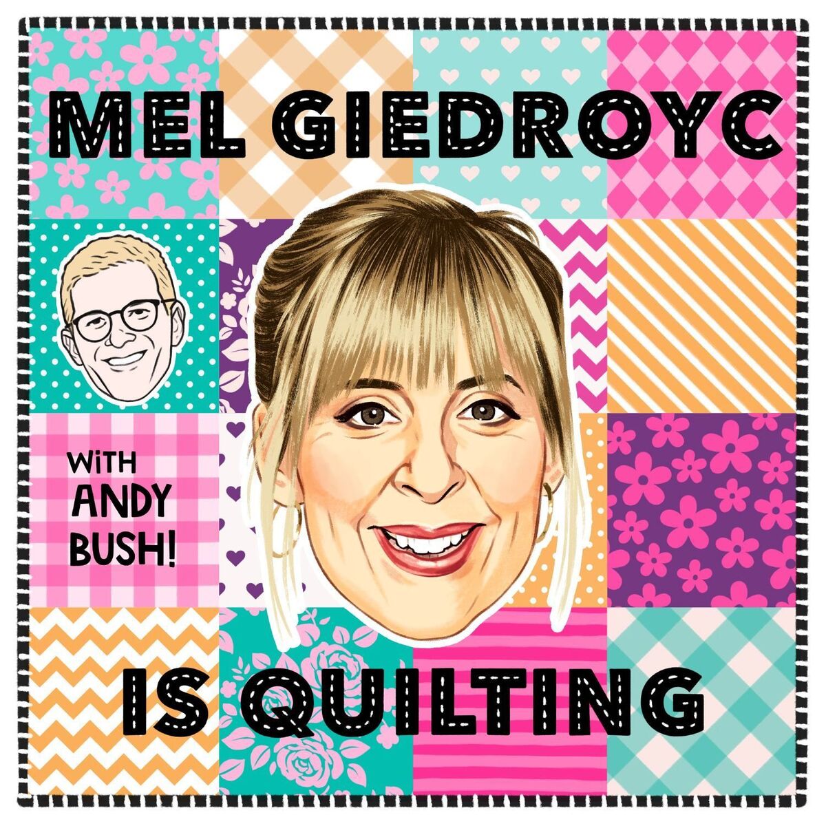 Show cover of Mel Giedroyc is Quilting