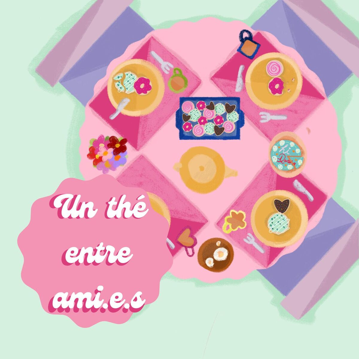 Show cover of Un thé entre ami.e.s