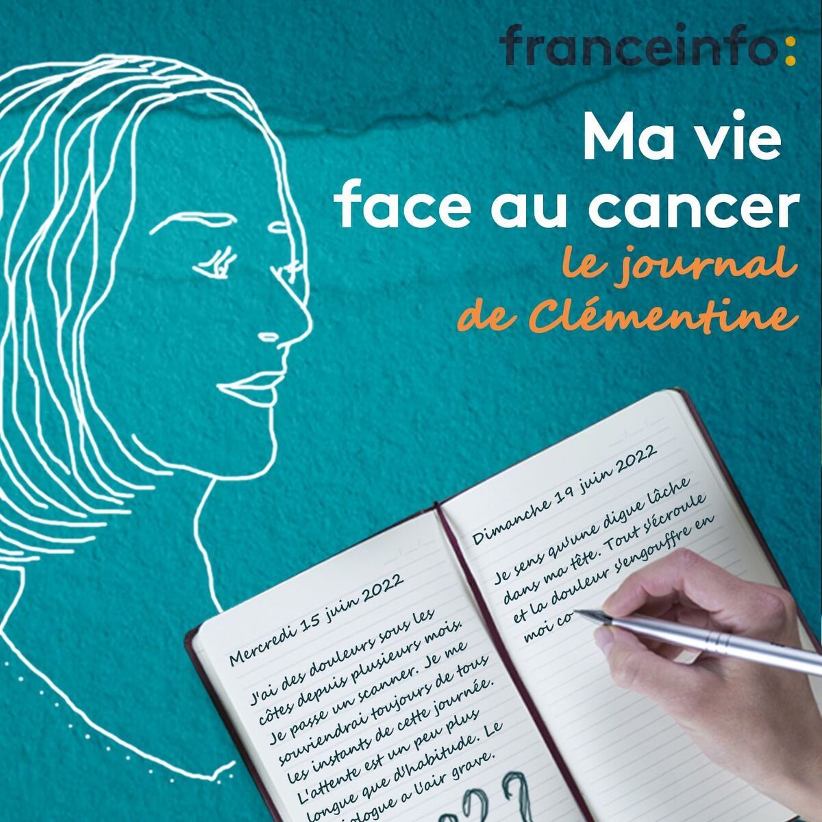 Show cover of Ma vie face au cancer : le journal de Clémentine