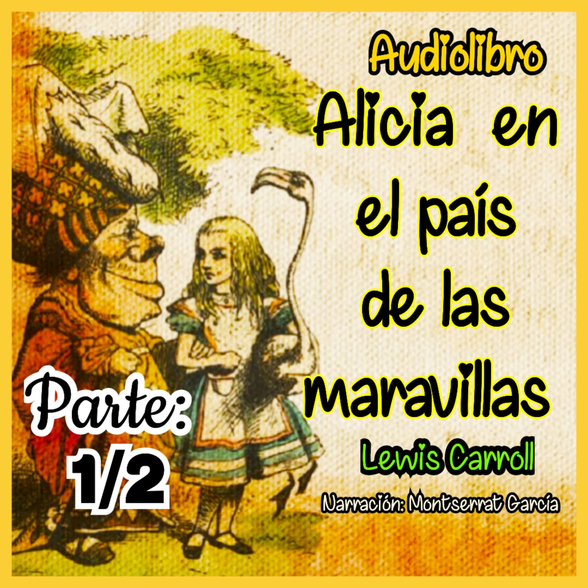 Show cover of ALICIA EN EL PAÍS DE LAS MARAVILLAS. Audiolibro.Narración Montserrat García