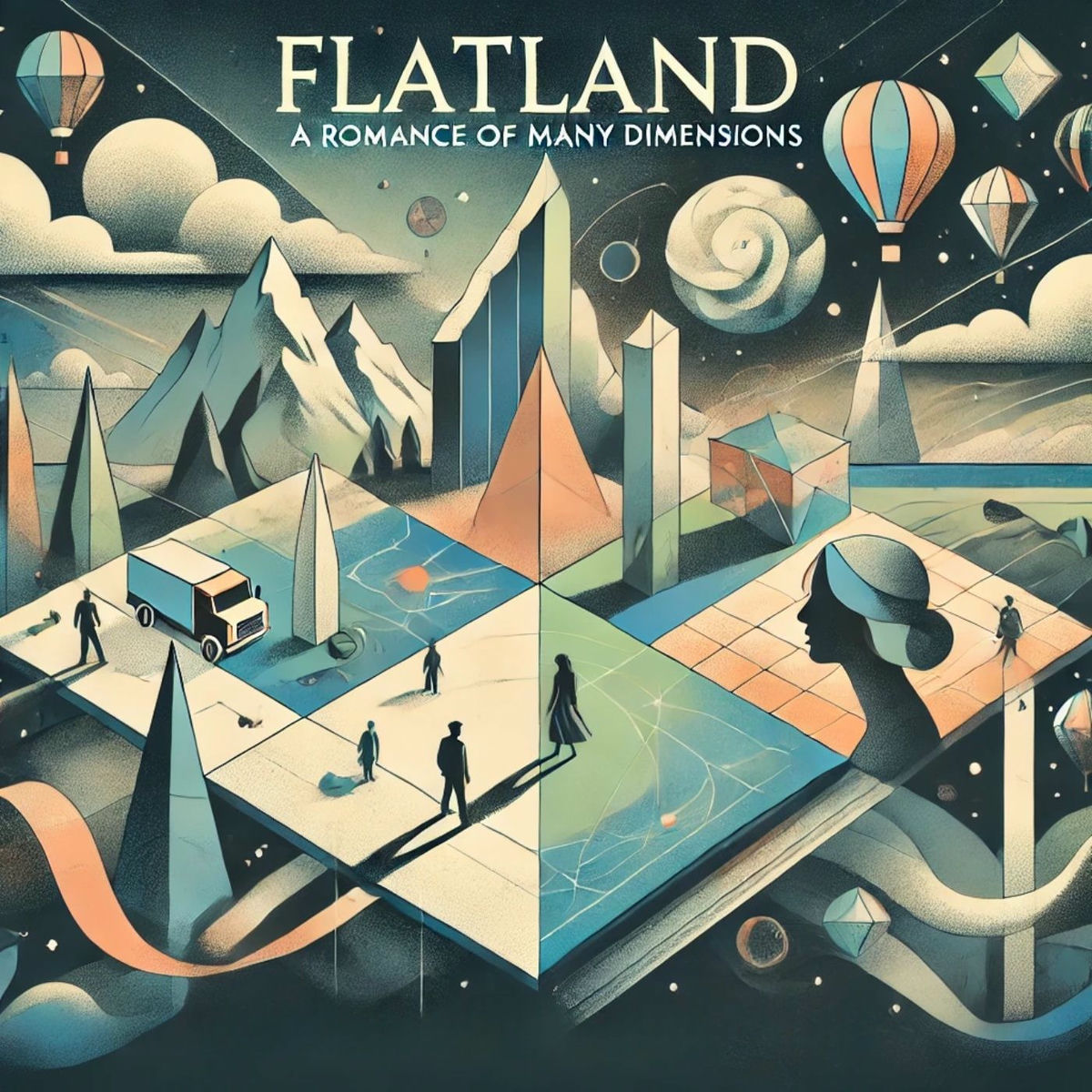 Show cover of Flatland - A Romance of Many Dimensions