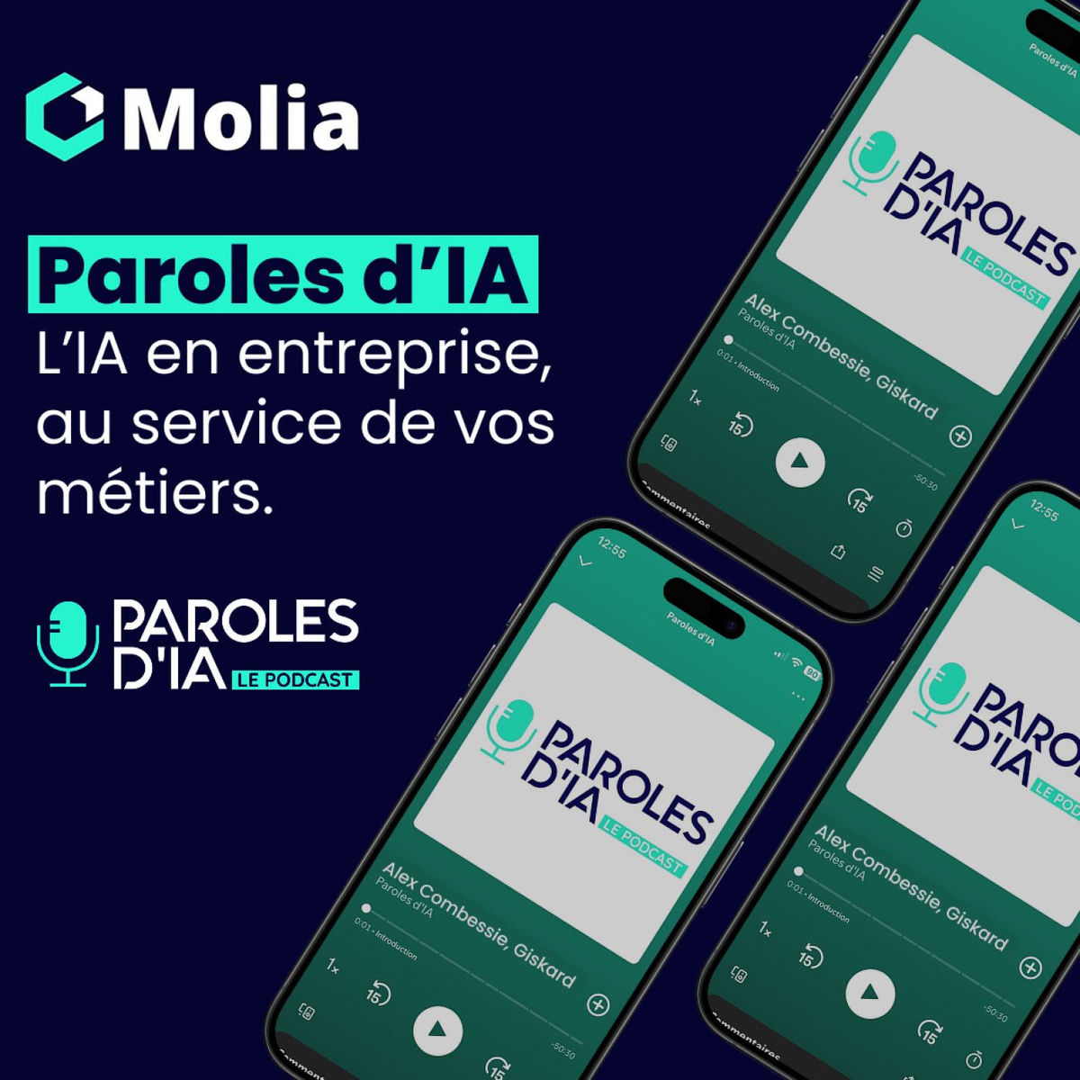 Show cover of Paroles d'IA by Molia