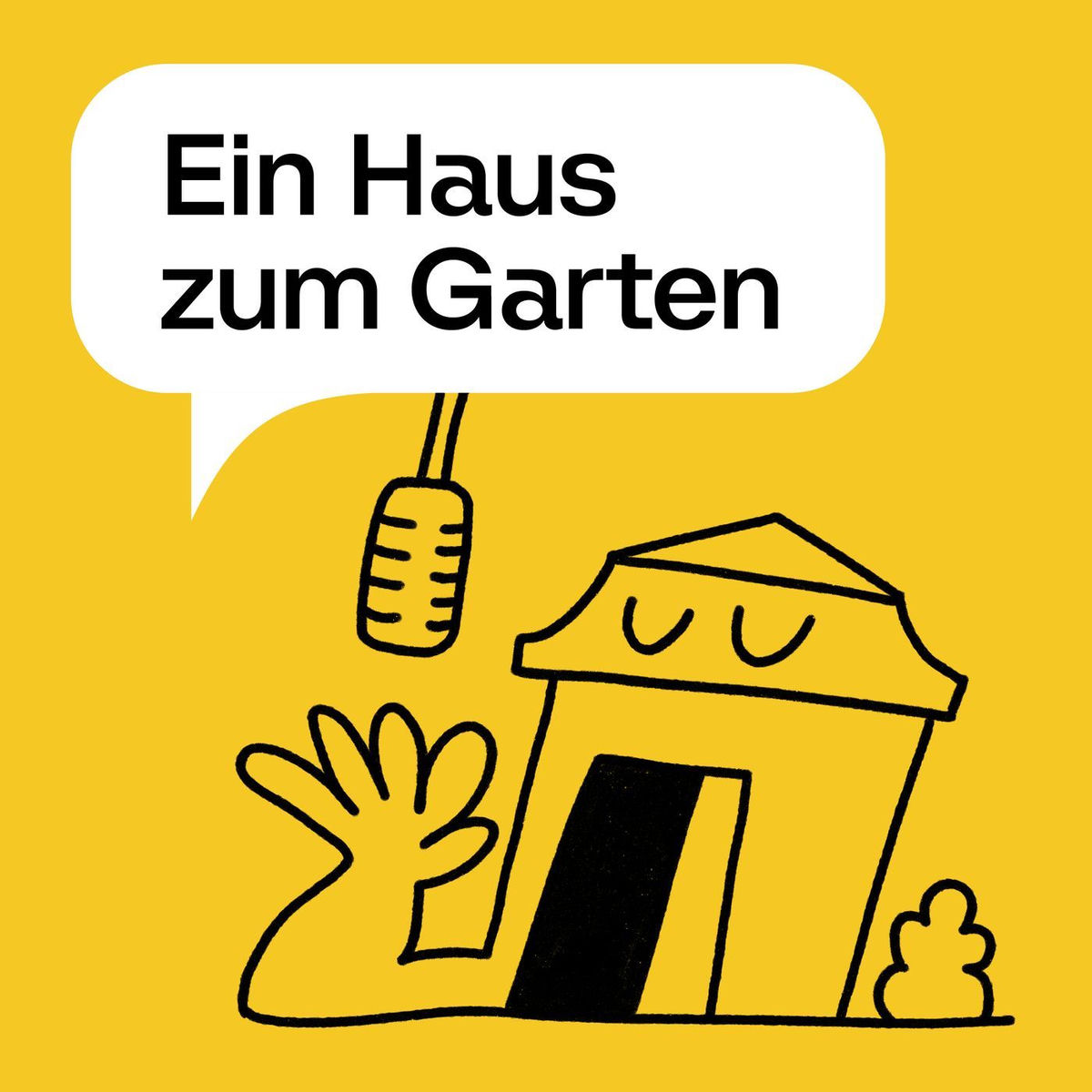 Show cover of Ein Haus zum Garten