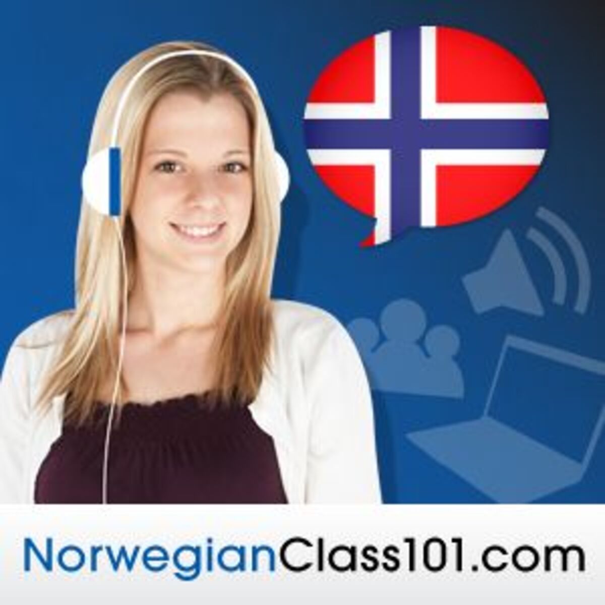 Show cover of Learn Norwegian | NorwegianClass101.com