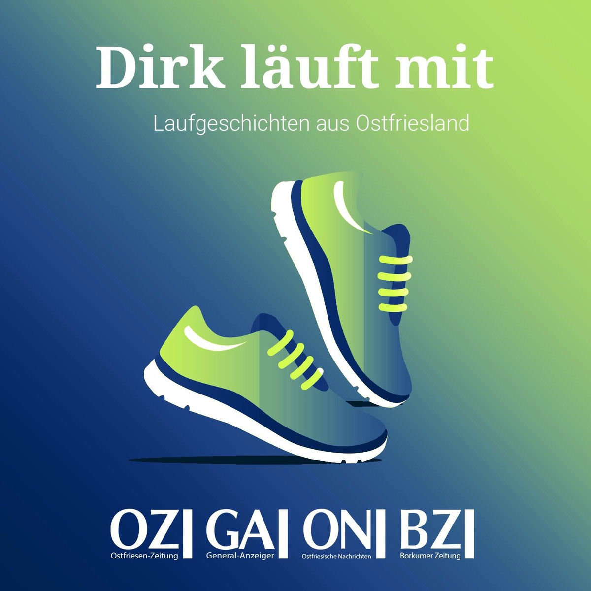Show cover of Dirk läuft mit – Laufgeschichten aus Ostfriesland