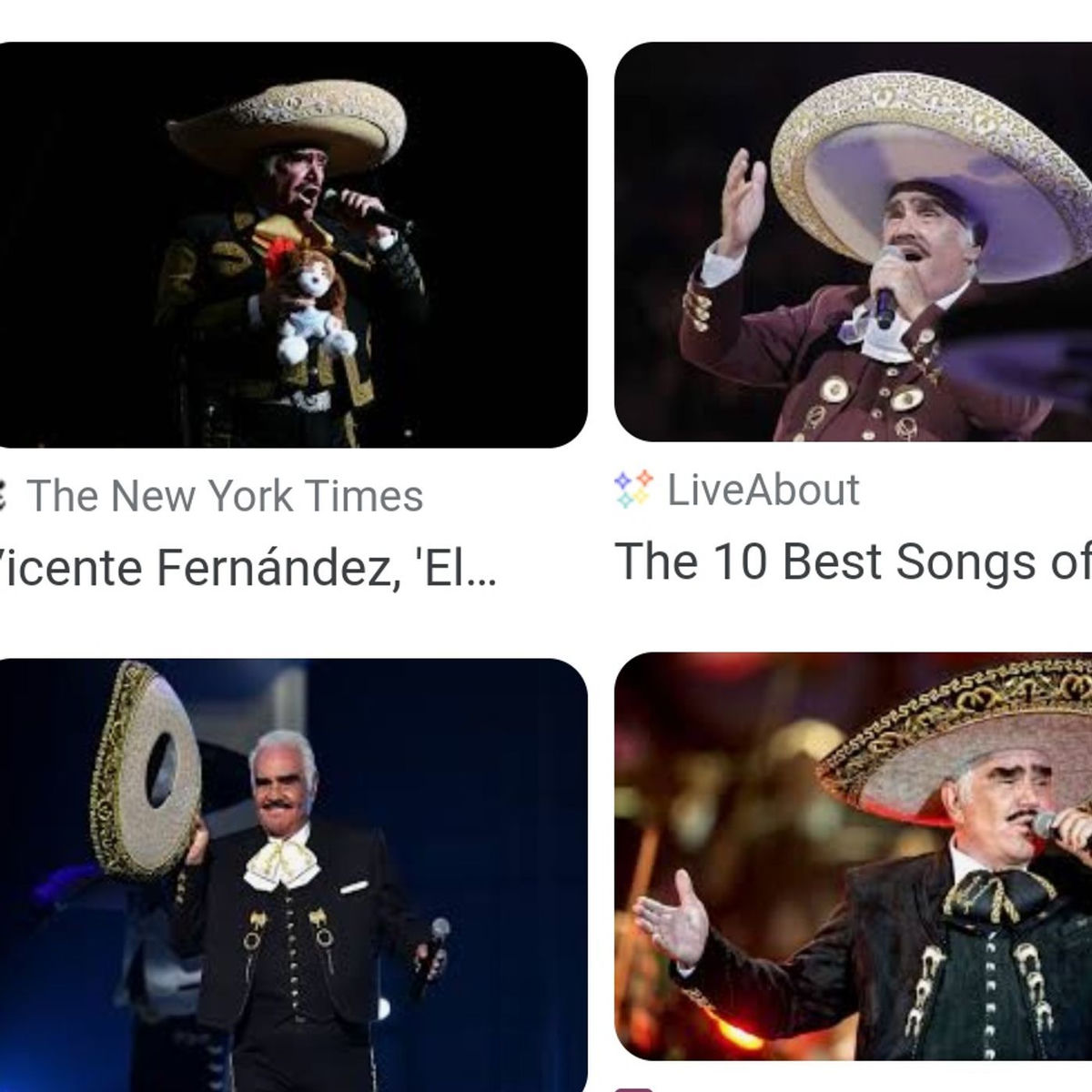 Show cover of Vicente Fernández Puros Exitos