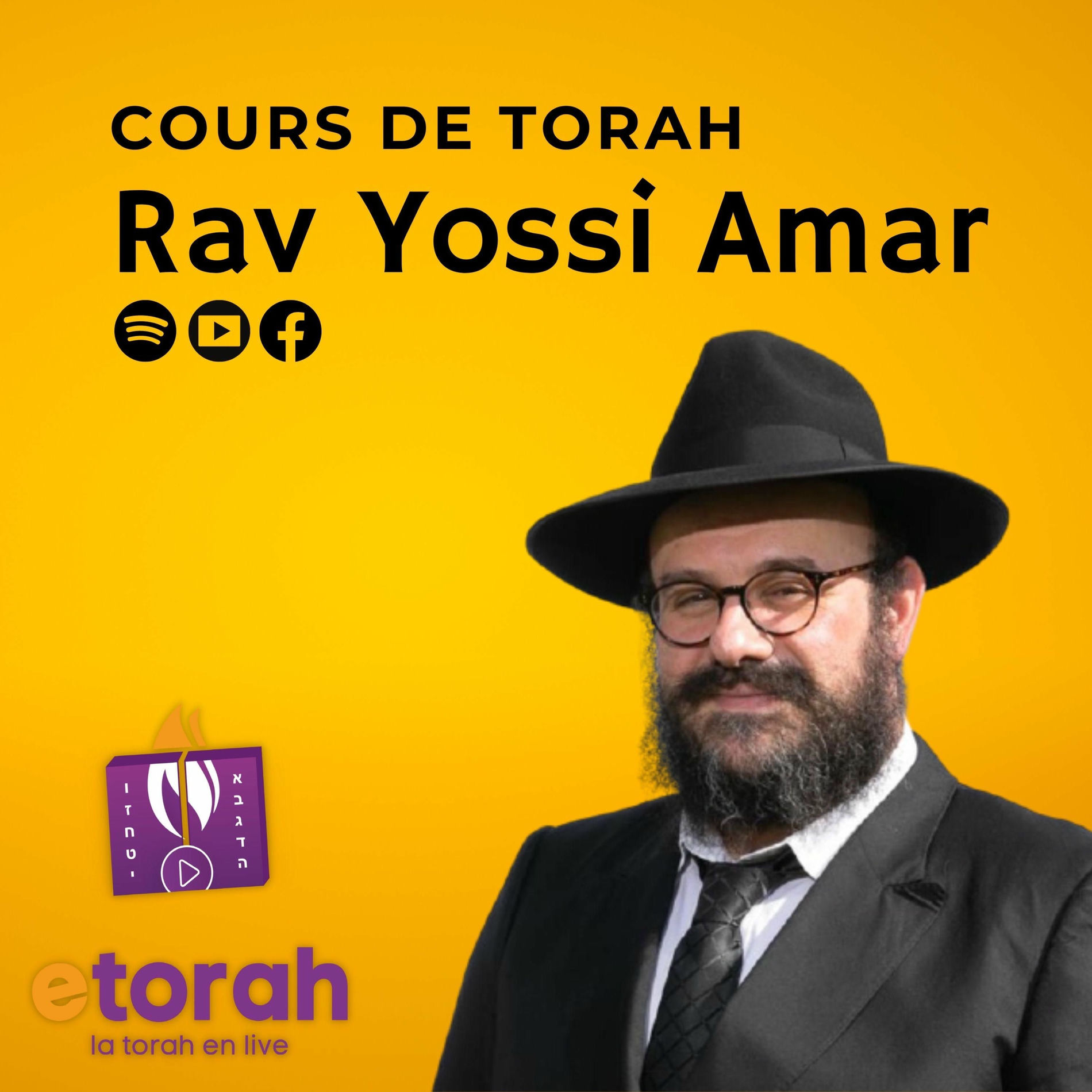 Show cover of Rav Yossi Amar - ETORAH