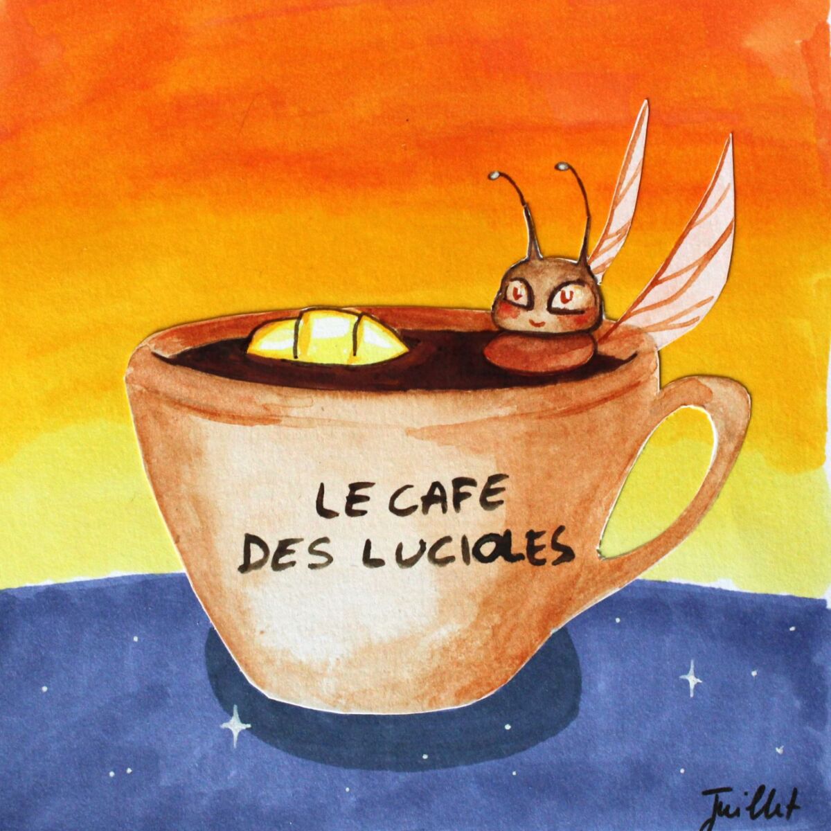 Show cover of Le Café des Lucioles