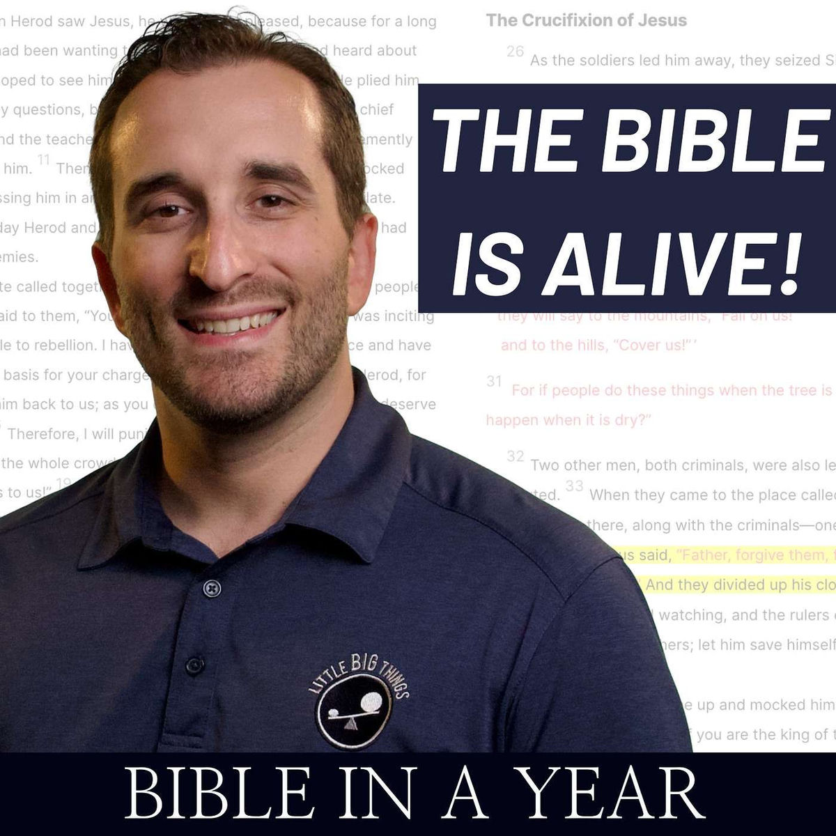 Show cover of The Bible is Alive! - Read the Bible in a Year - NIV