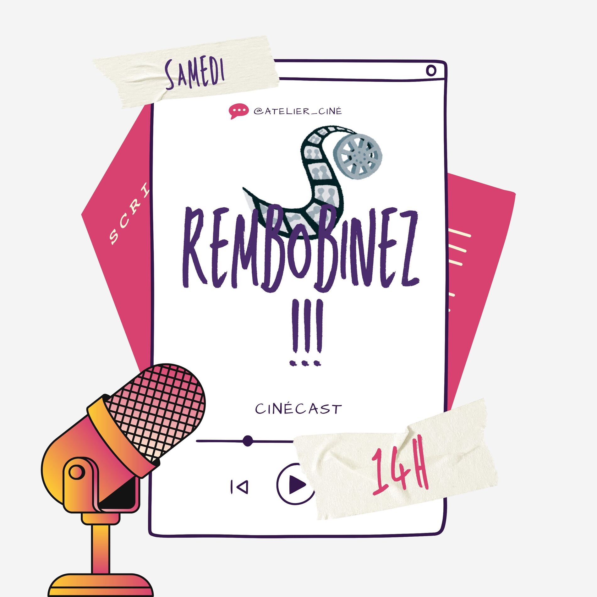 Show cover of Rembobinez !