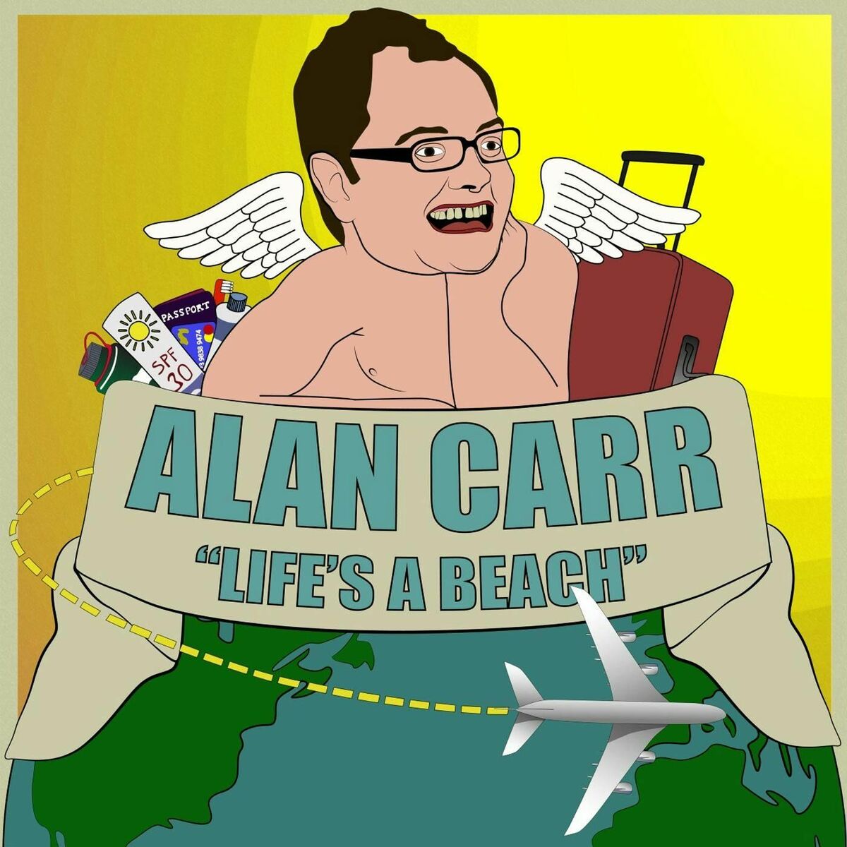 Show cover of Alan Carr's 'Life's a Beach'