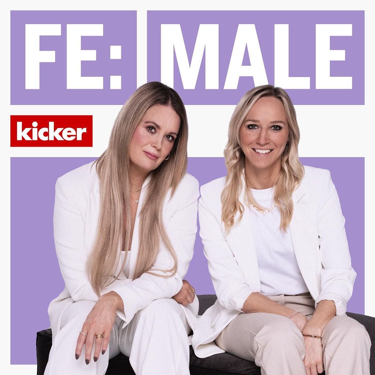 Show cover of kicker FE:male - der Fußball Interview-Podcast