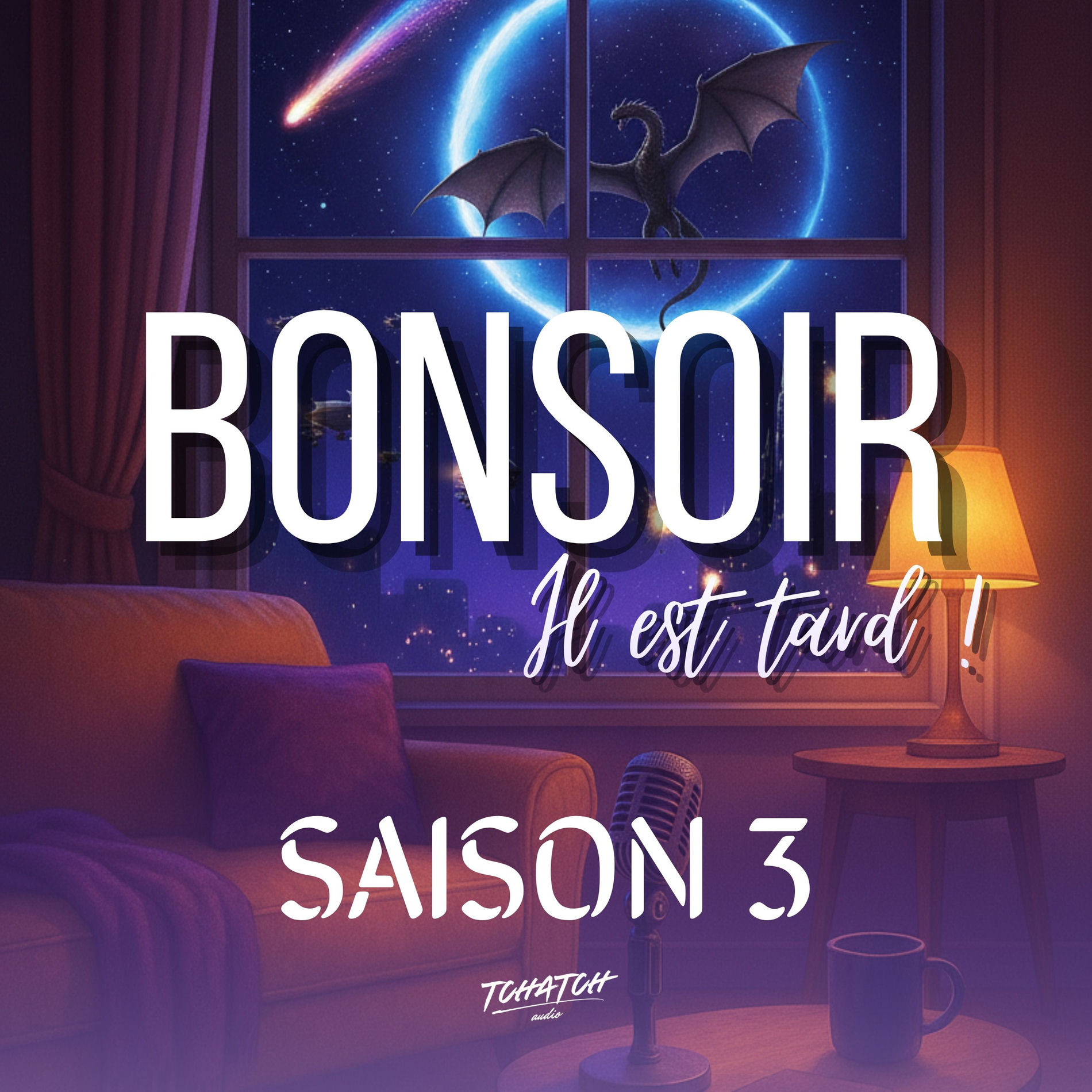 Show cover of Bonsoir, il est tard !