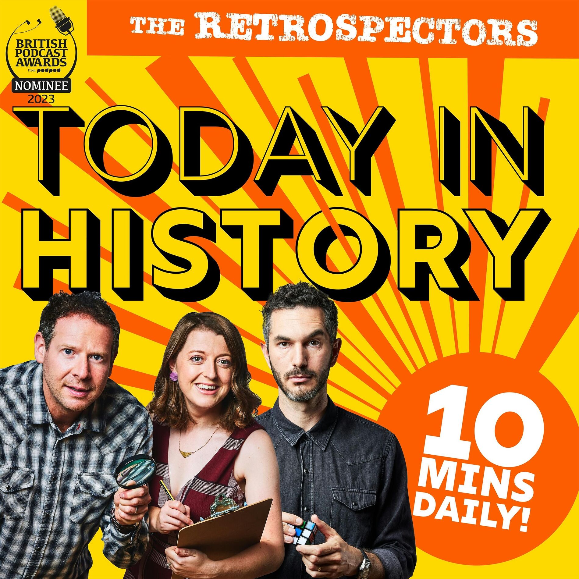 Show cover of Today In History with The Retrospectors