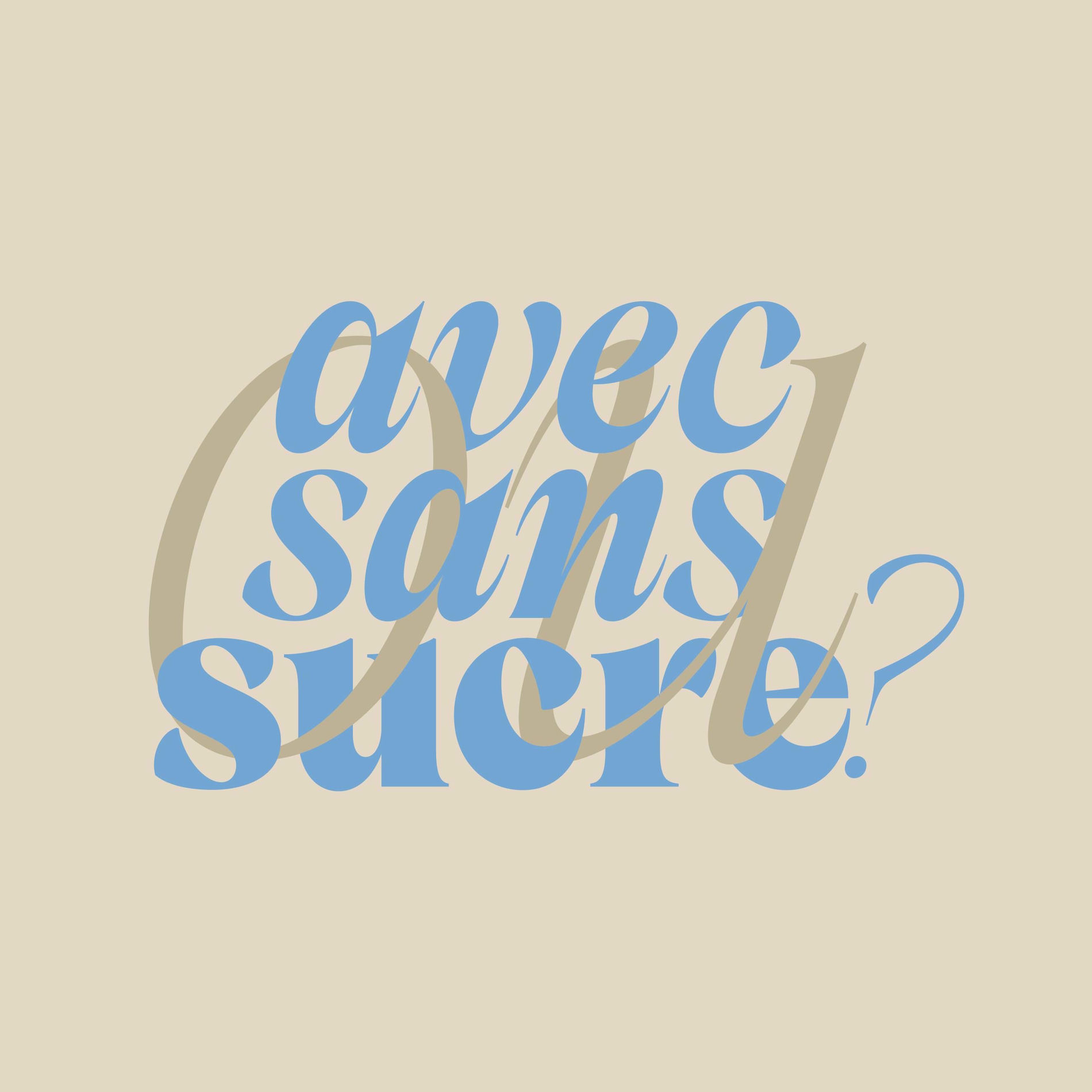 Show cover of Avec ou Sans Sucre ?