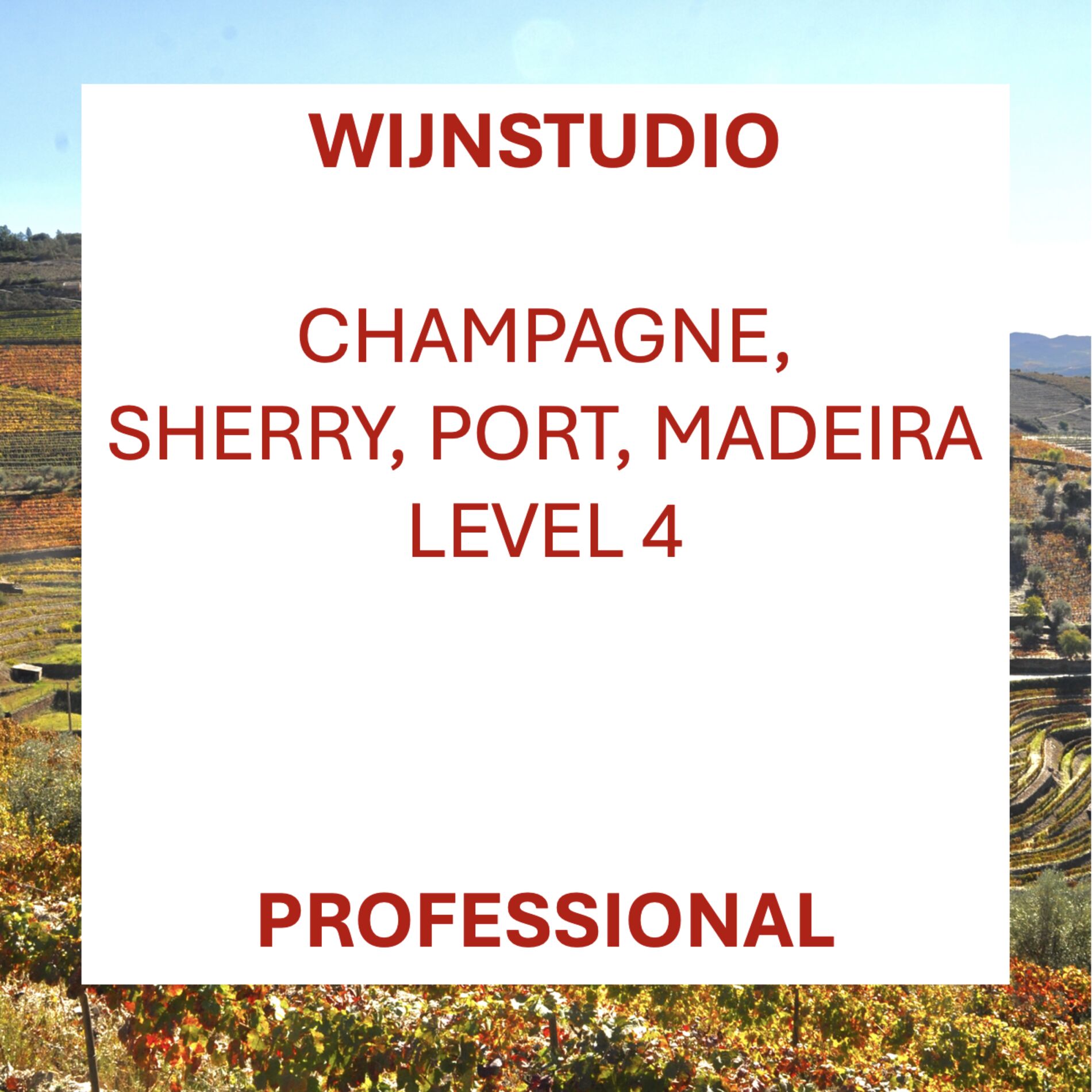 Show cover of Wijn Professional – WSET level 4
