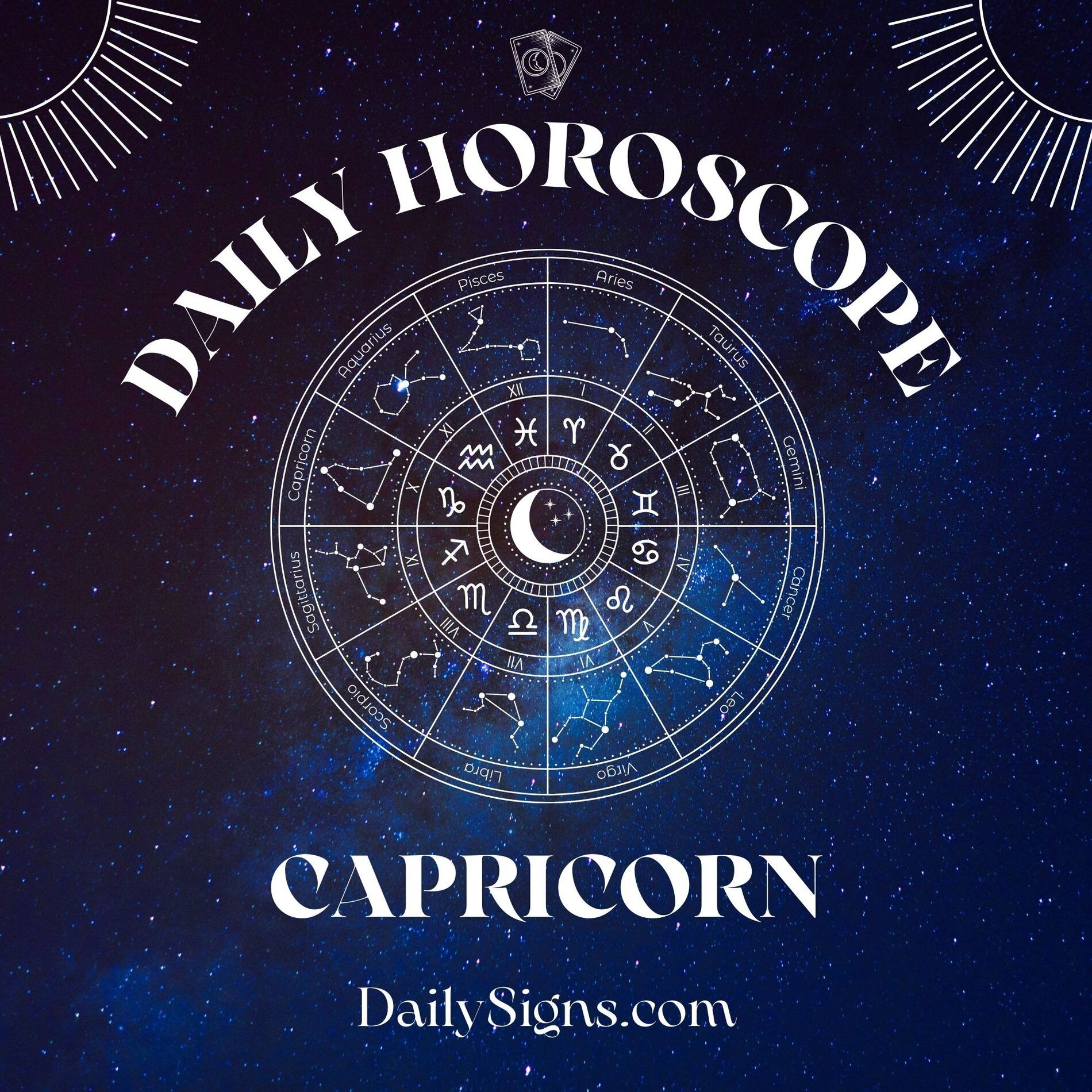 Show cover of Capricorn Daily Horoscope