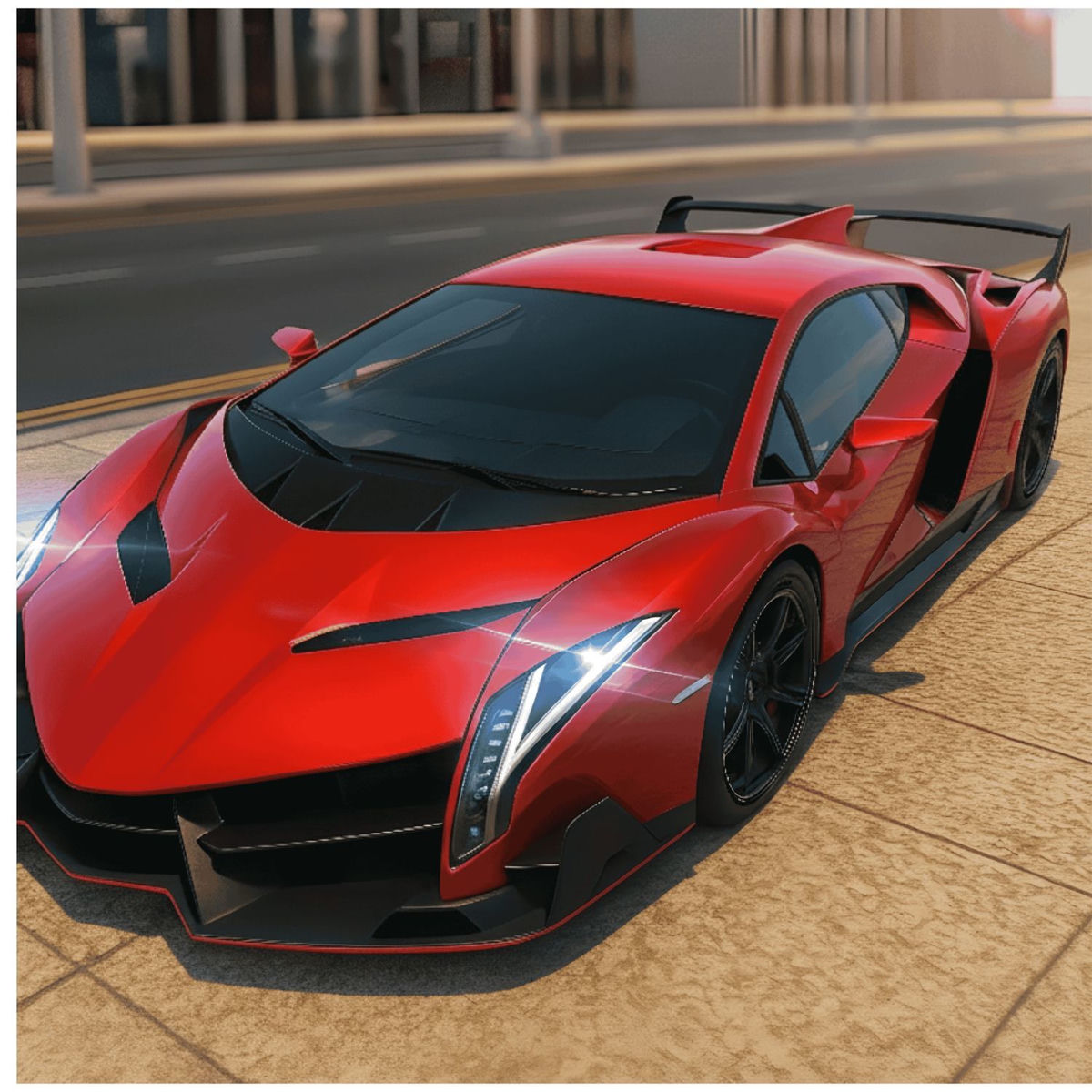 Show cover of Extreme Car Driving Simulator