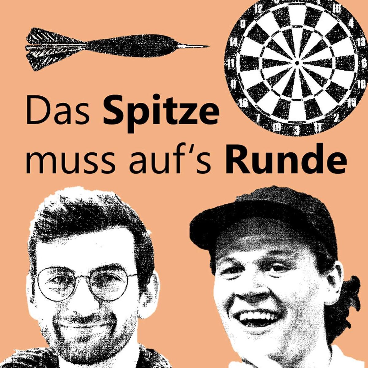 Show cover of Das Spitze muss aufs Runde – Darts Podcast