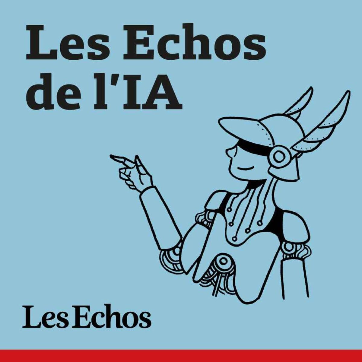 Show cover of Les Echos de l'IA