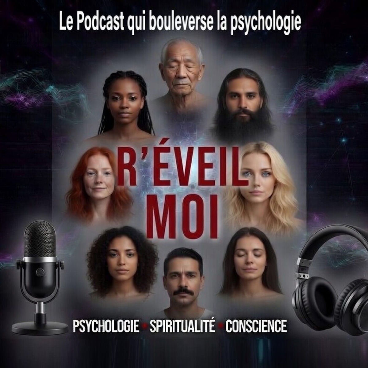 Show cover of R'Éveil Moi, le podcast qui bouscule la spiritualité et la psychologie, by psychologie-et-spiritualite.org