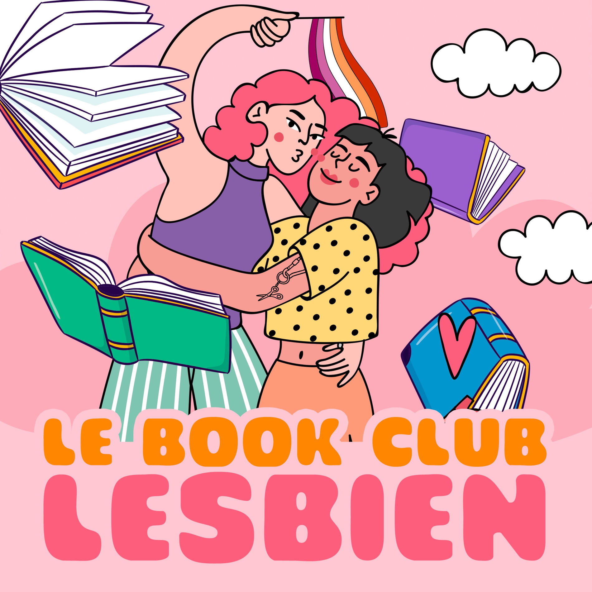 Show cover of Le Book Club Lesbien - Podcast dédié à la littérature lesbienne et sapphique.