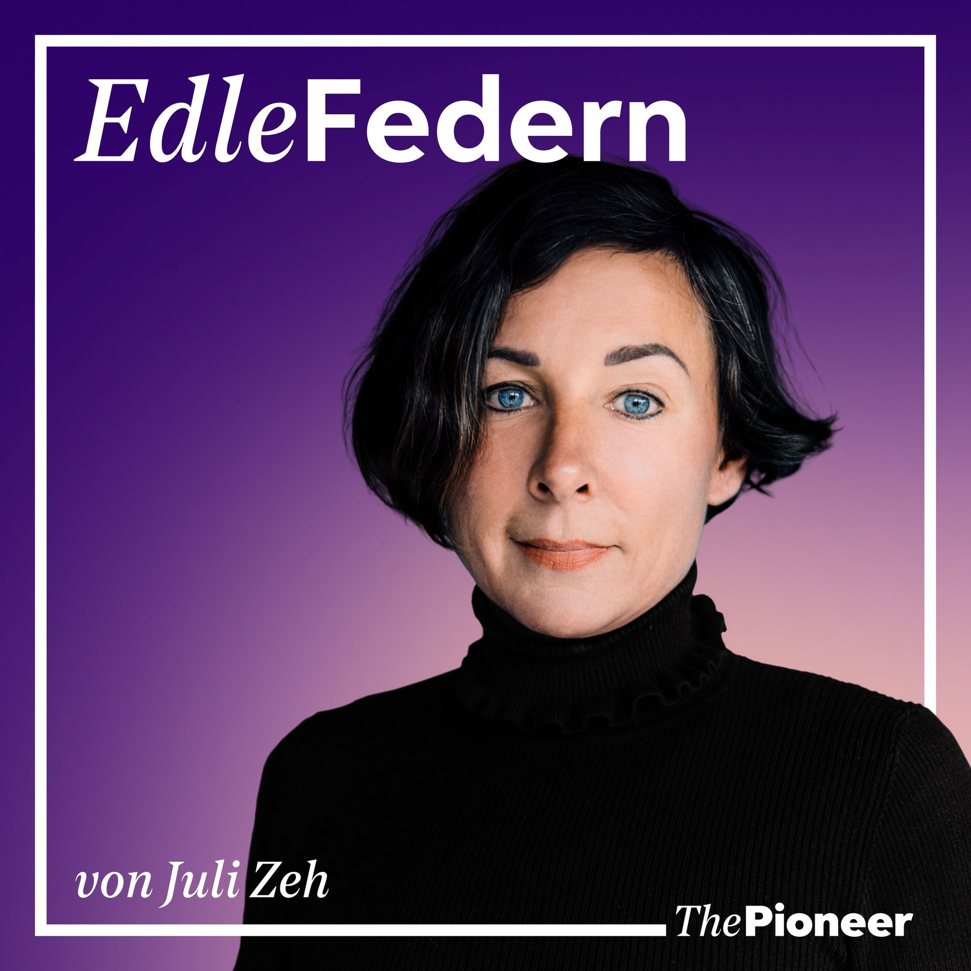 Show cover of Edle Federn – Der Literatur-Podcast mit Juli Zeh