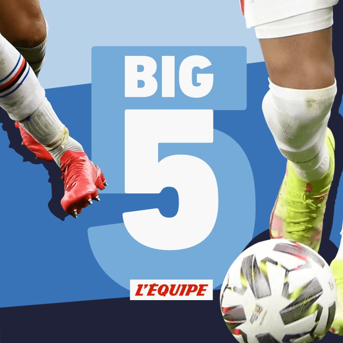 Show cover of Big 5, le podcast foot de L'Équipe