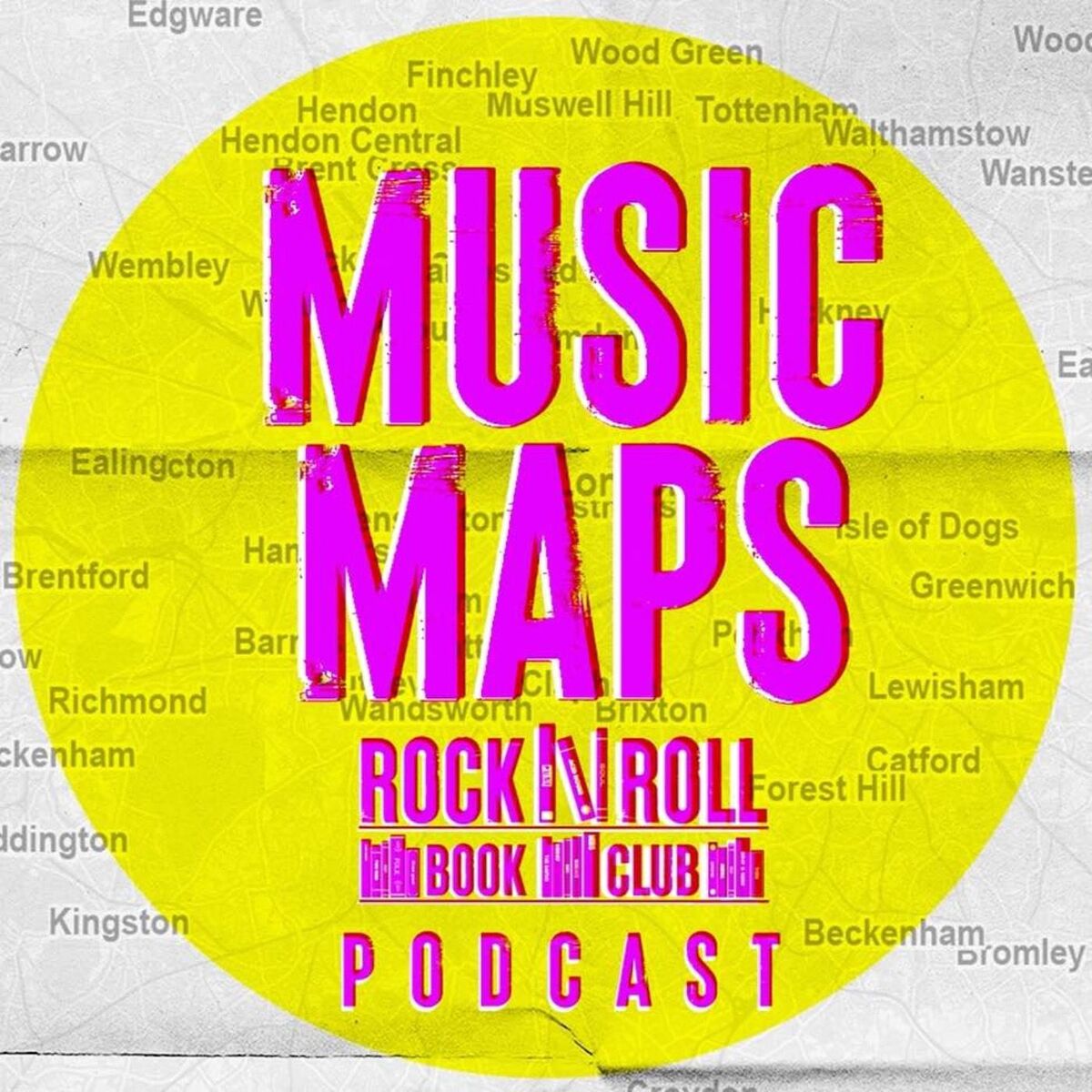 Show cover of Music Maps - The Rock n Roll Book Club Podcast