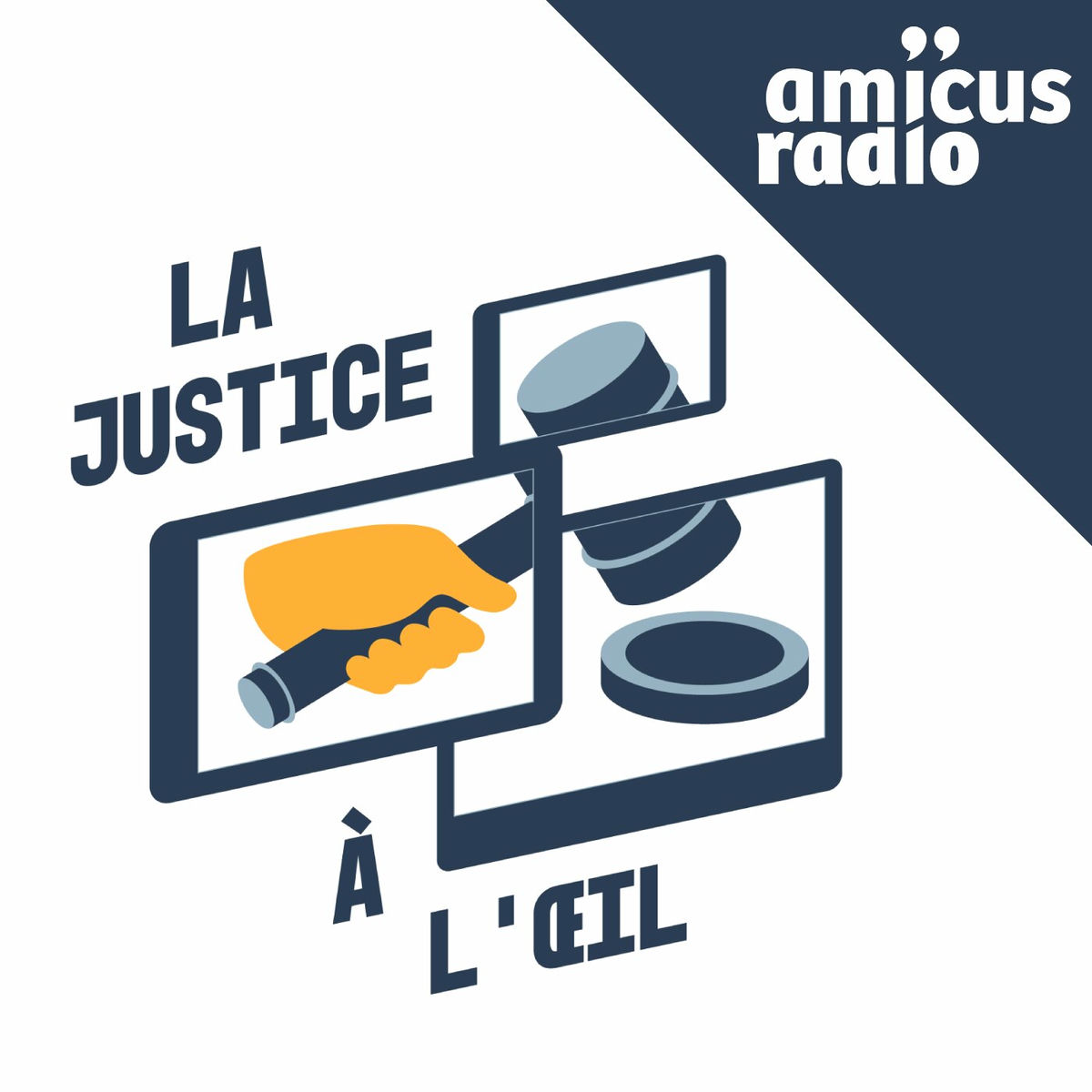 Show cover of La Justice à l'oeil, le droit saisi par le cinéma