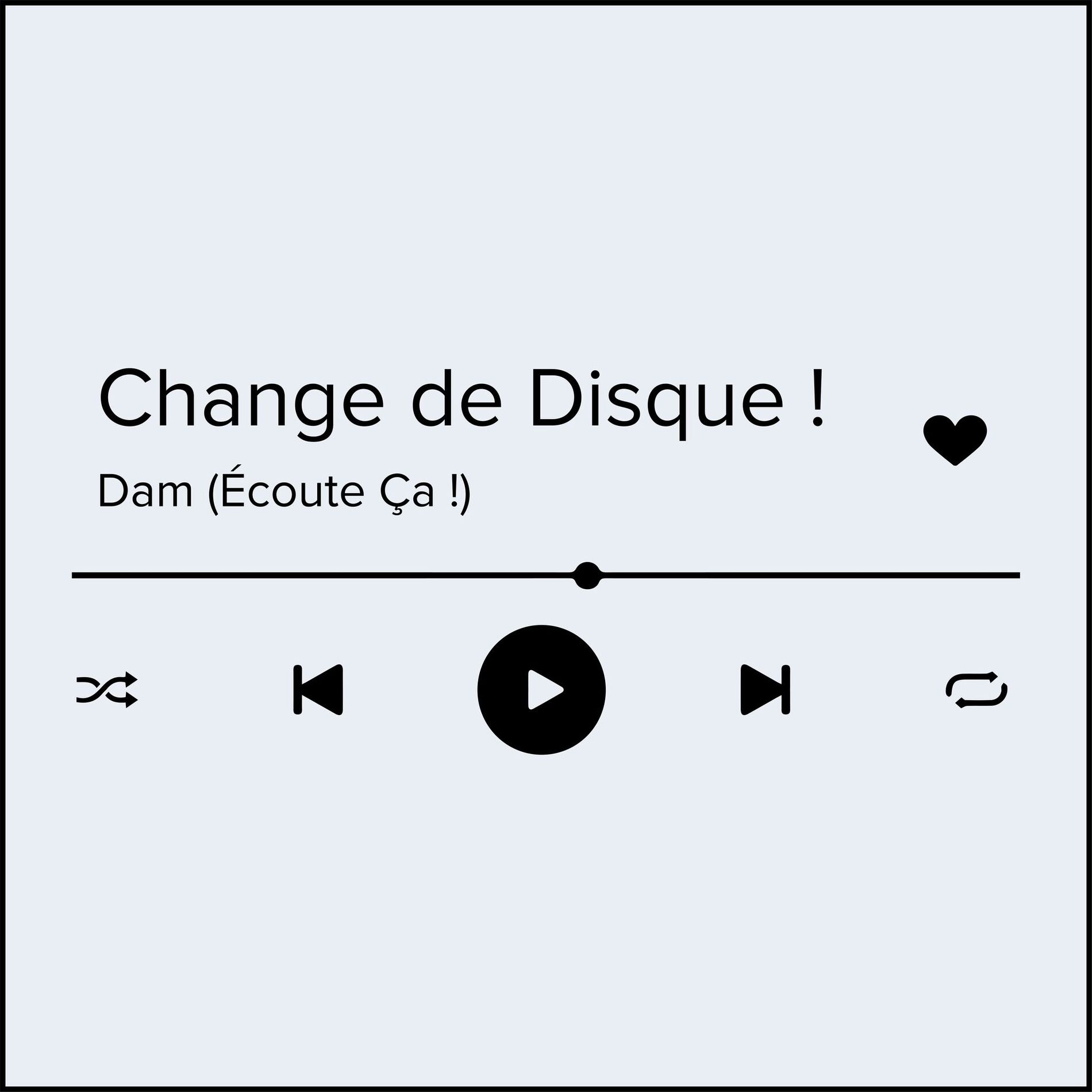 Show cover of Change de disque !