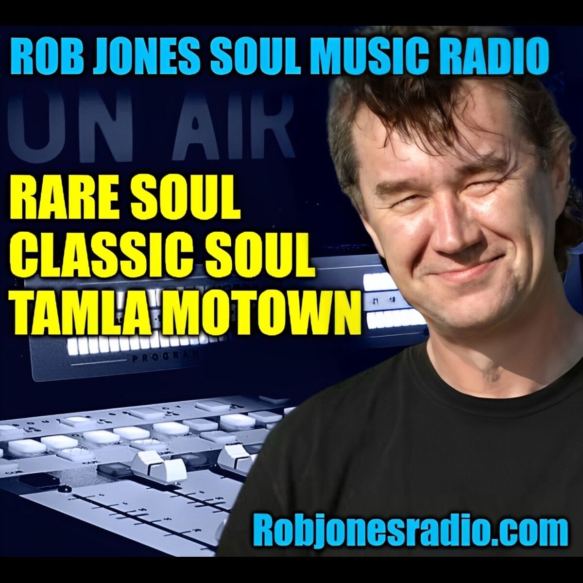 Show cover of Rob Jones Soul Music Radio